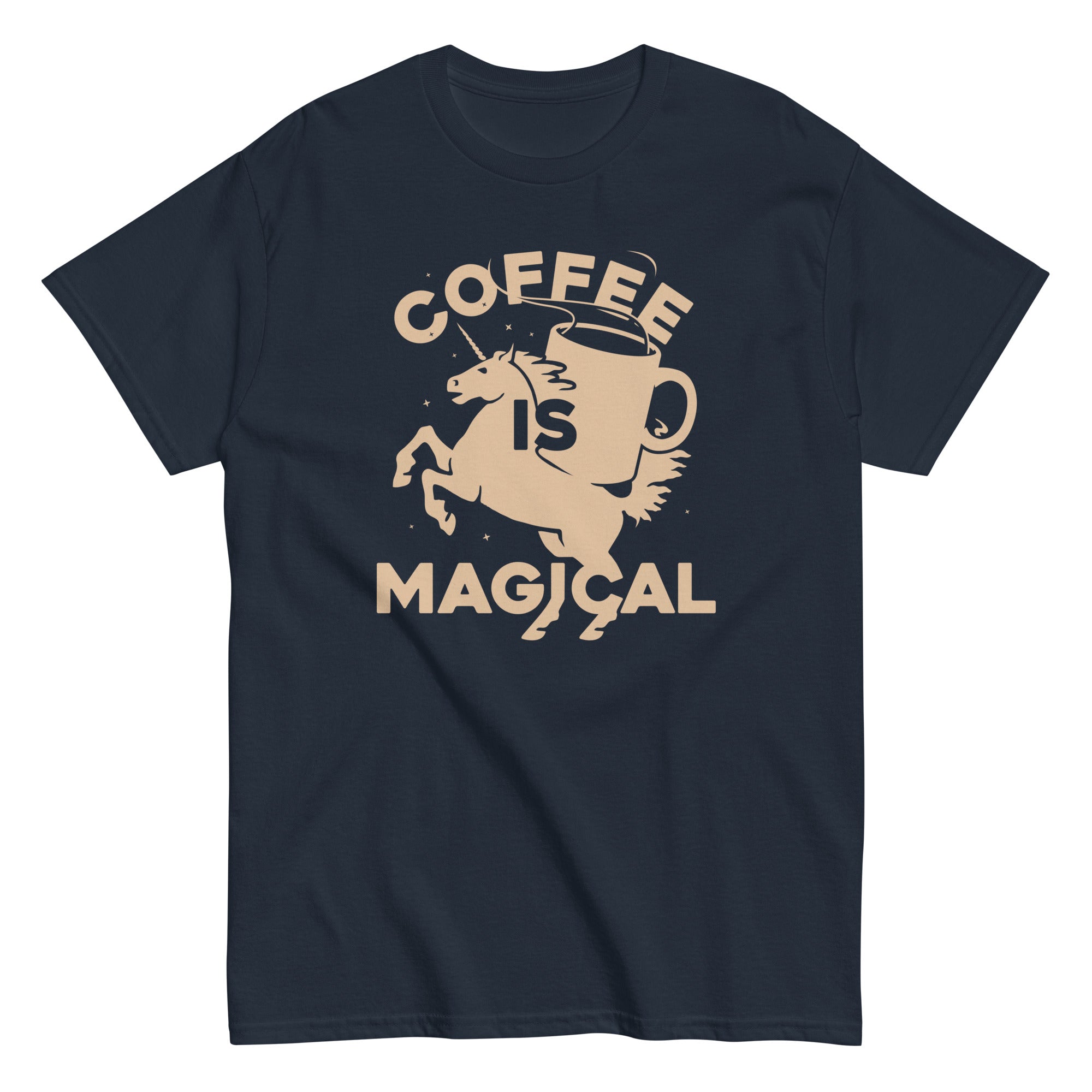 Coffee Is Magical Men's Classic Tee Hoodie, Sweatshirt | CoreVibeTees.com (Image 3)