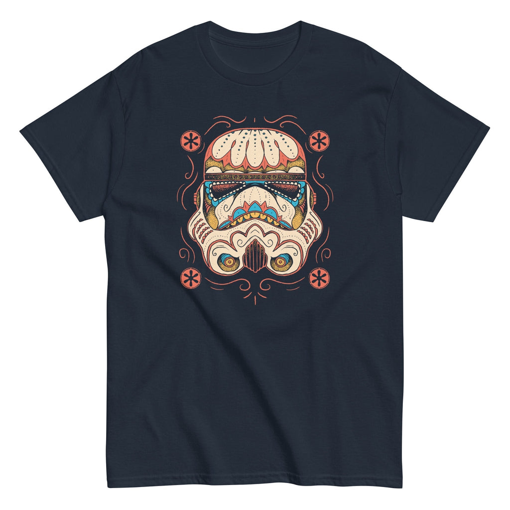 Sugar Skull Trooper Men's Classic Tee Hoodie, Sweatshirt | CoreVibeTees.com (Image 2)