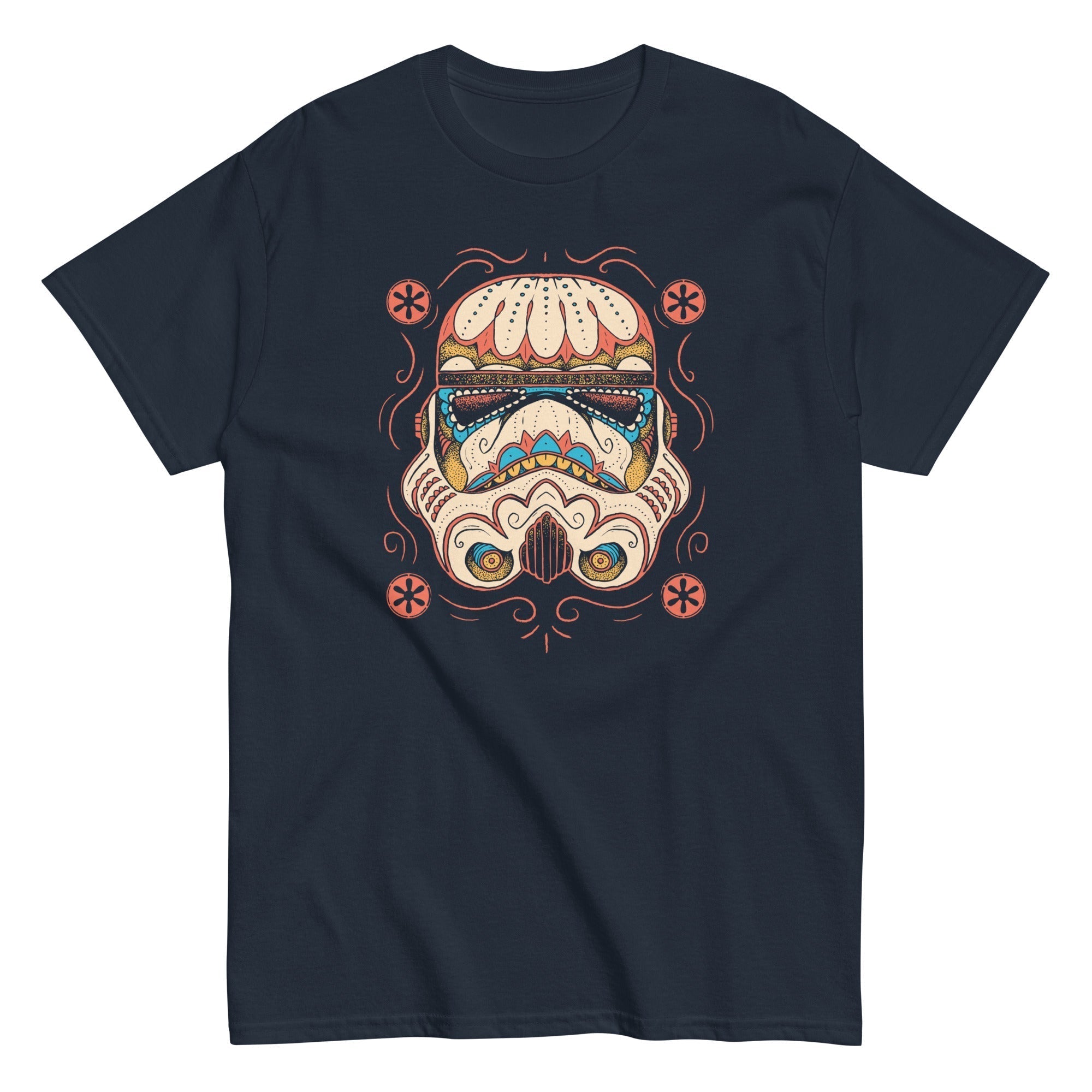 Sugar Skull Trooper Men's Classic Tee Hoodie, Sweatshirt | CoreVibeTees.com (Image 2)