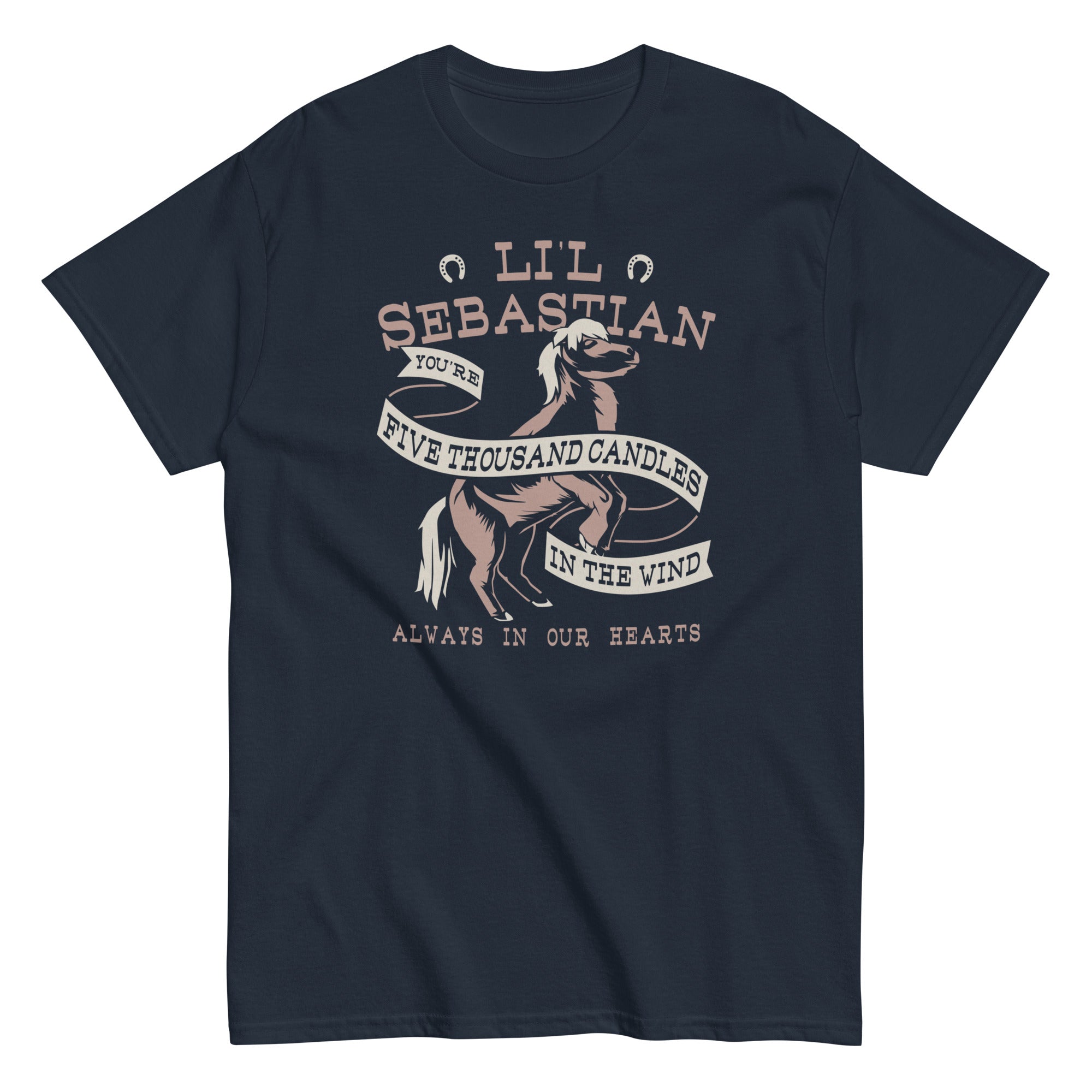 Li'l Sebastian Men's Classic Tee Hoodie, Sweatshirt | CoreVibeTees.com (Image 3)