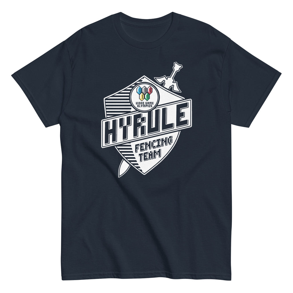 Hyrule Fencing Team Men's Classic Tee Hoodie, Sweatshirt | CoreVibeTees.com (Image 3)