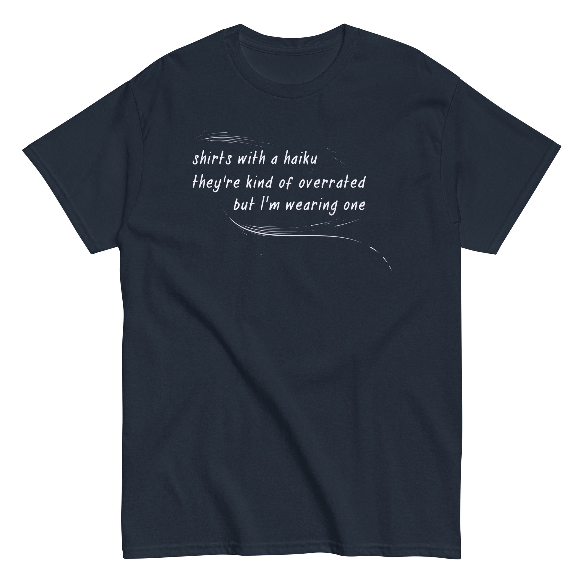 Haiku Men's Classic Tee Hoodie, Sweatshirt | CoreVibeTees.com (Image 1)