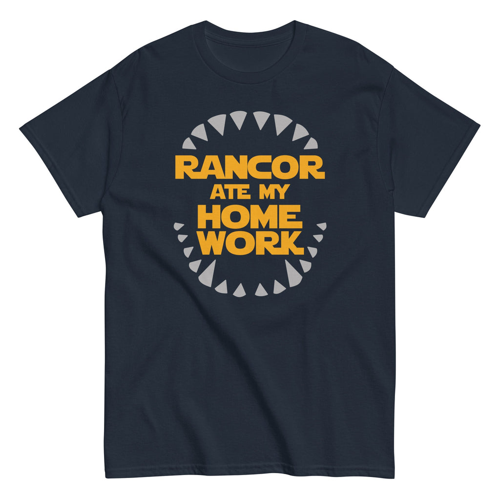Rancor Ate My Homework Men's Classic Tee Hoodie, Sweatshirt | CoreVibeTees.com (Image 3)