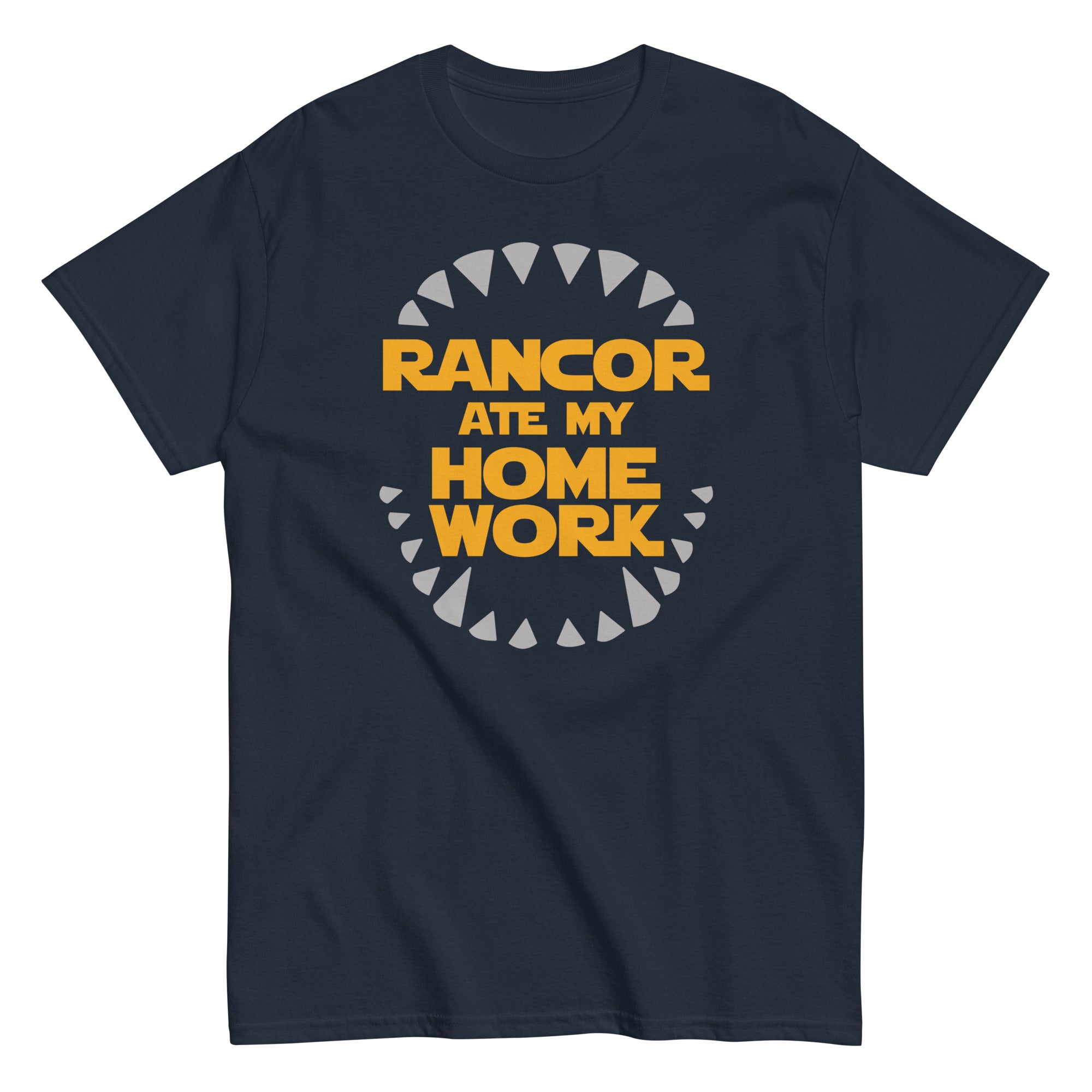 Rancor Ate My Homework Men's Classic Tee Hoodie, Sweatshirt | CoreVibeTees.com (Image 3)