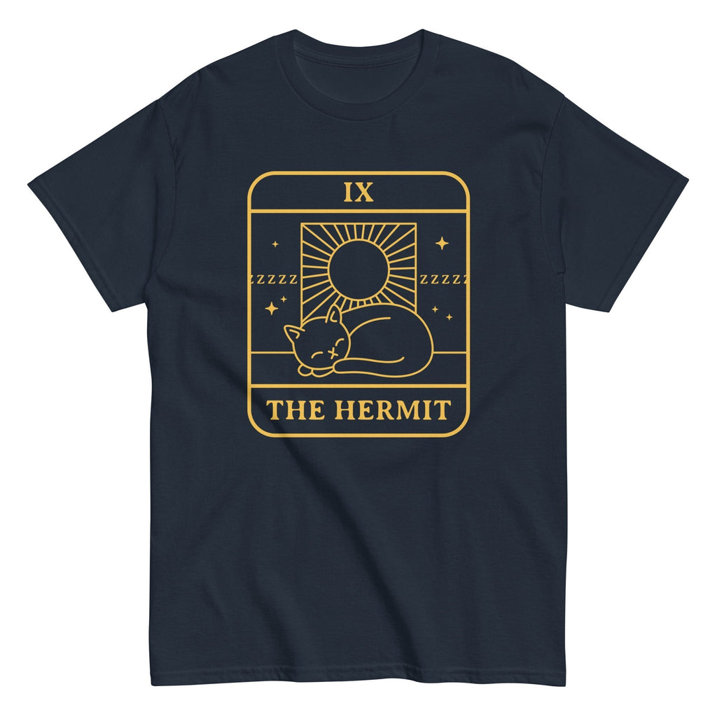 The Hermit Men's Classic Tee Hoodie, Sweatshirt | CoreVibeTees.com (Image 3)