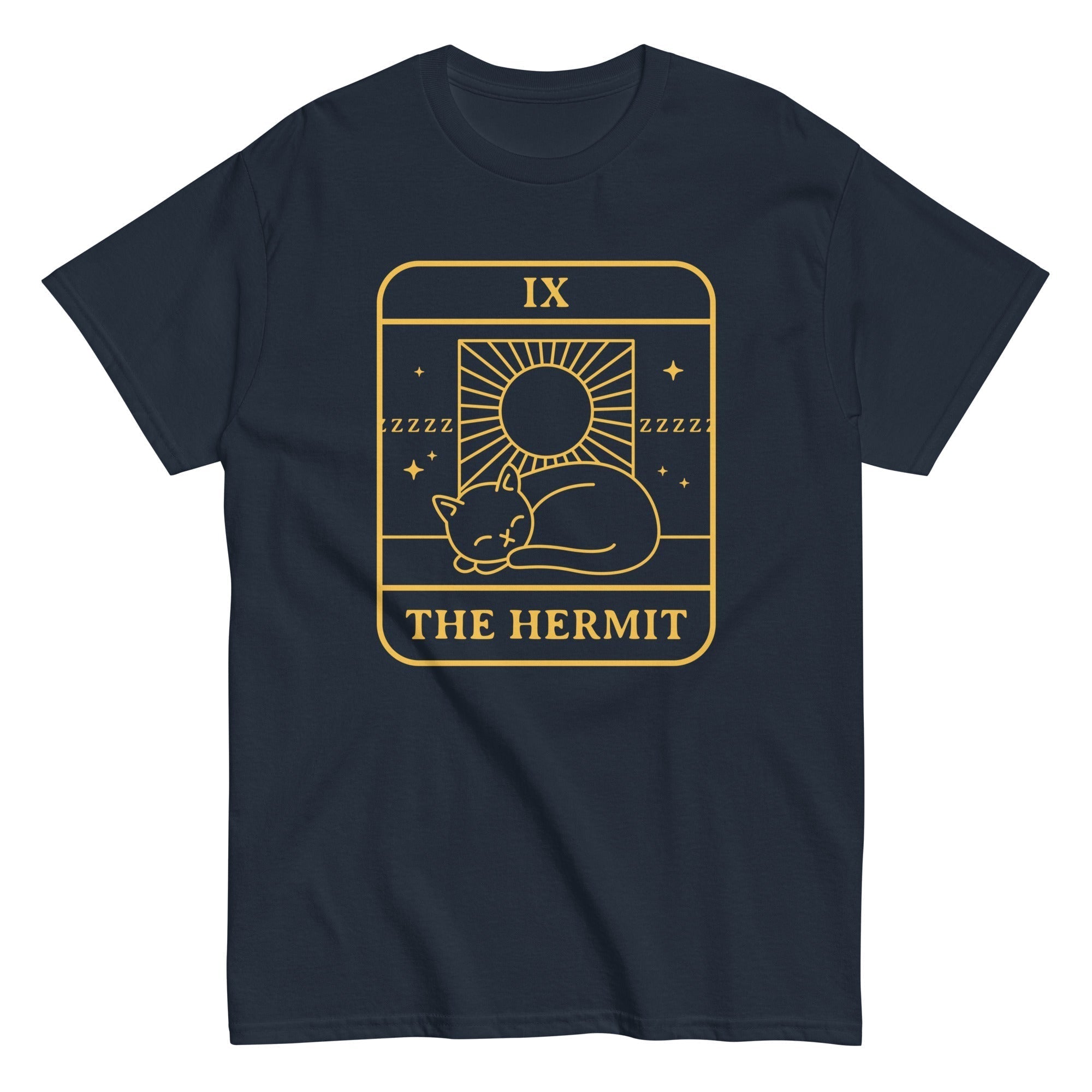 The Hermit Men's Classic Tee Hoodie, Sweatshirt | CoreVibeTees.com (Image 3)