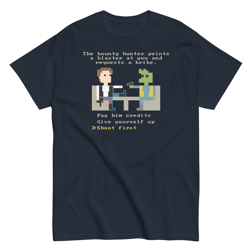 The Bounty Hunter Men's Classic Tee Hoodie, Sweatshirt | CoreVibeTees.com (Image 2)