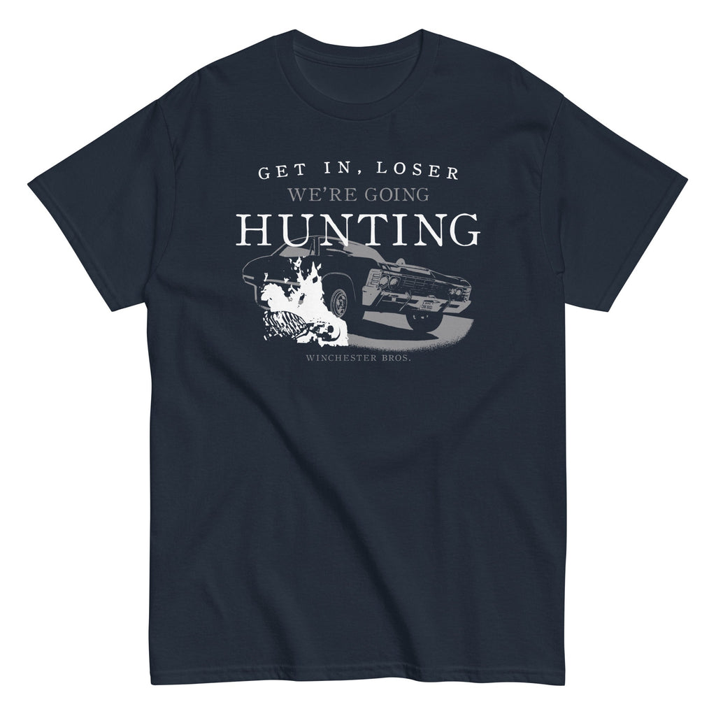 We're Going Hunting Men's Classic Tee Hoodie, Sweatshirt | CoreVibeTees.com (Image 2)