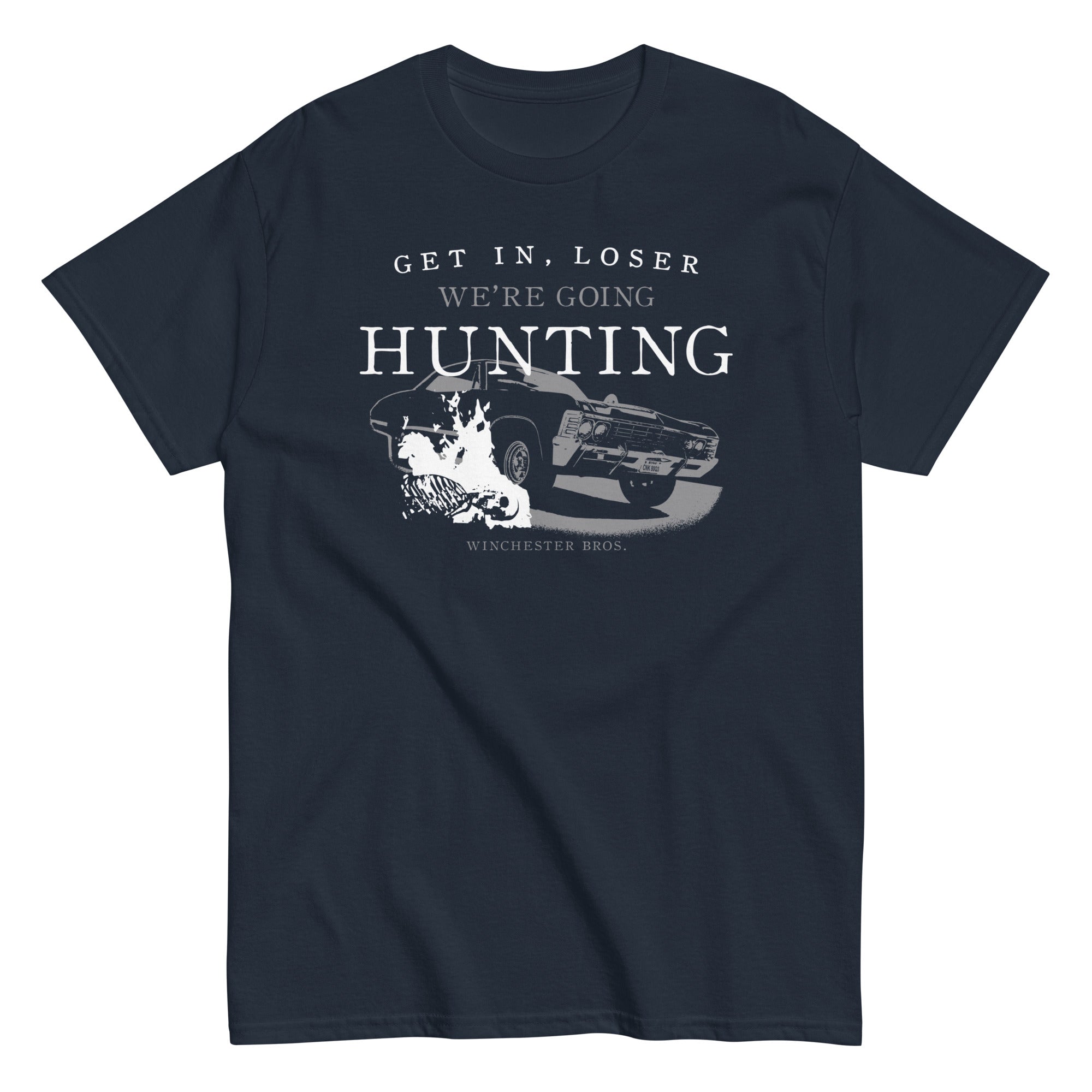 We're Going Hunting Men's Classic Tee Hoodie, Sweatshirt | CoreVibeTees.com (Image 2)