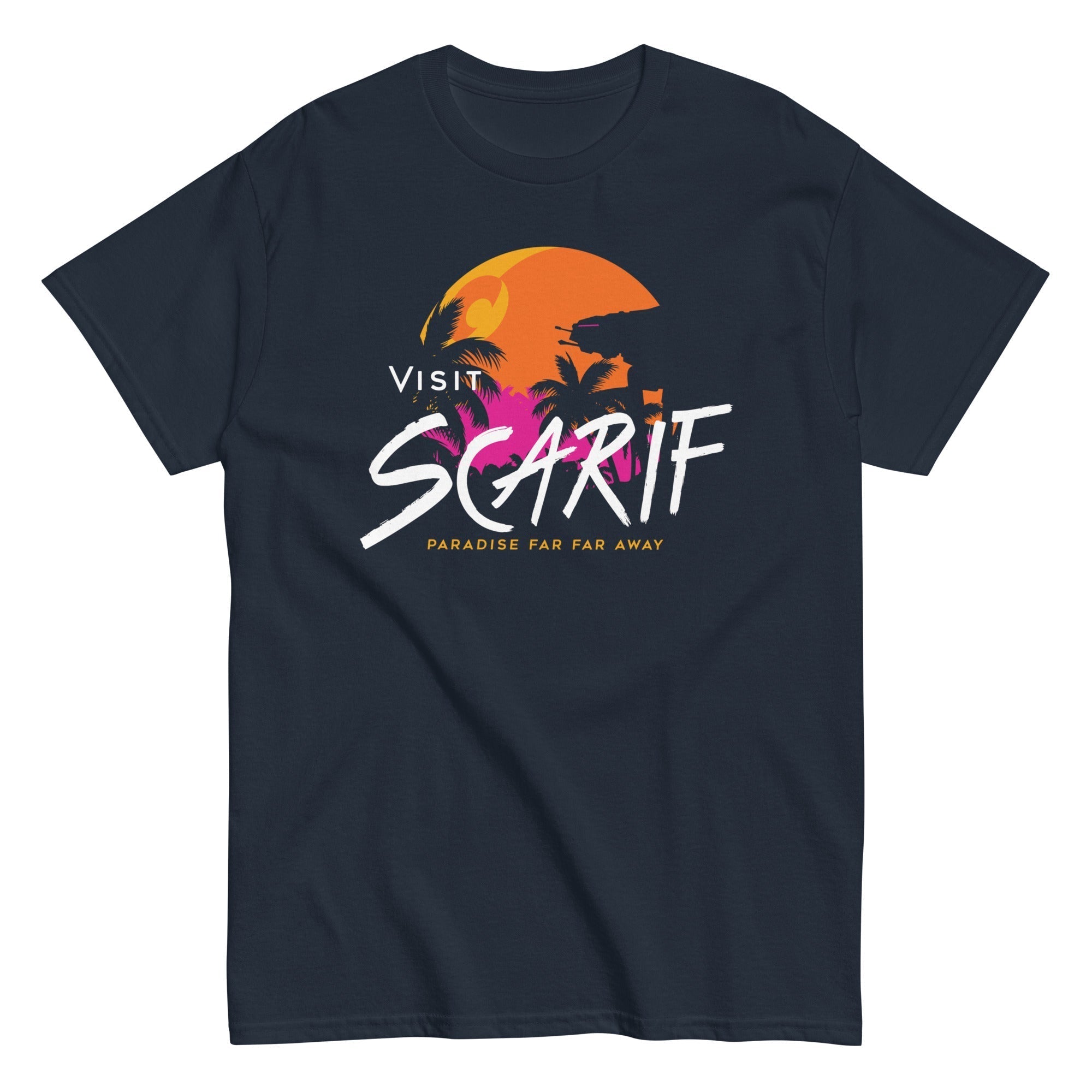 Visit Scarif Men's Classic Tee Hoodie, Sweatshirt | CoreVibeTees.com (Image 2)