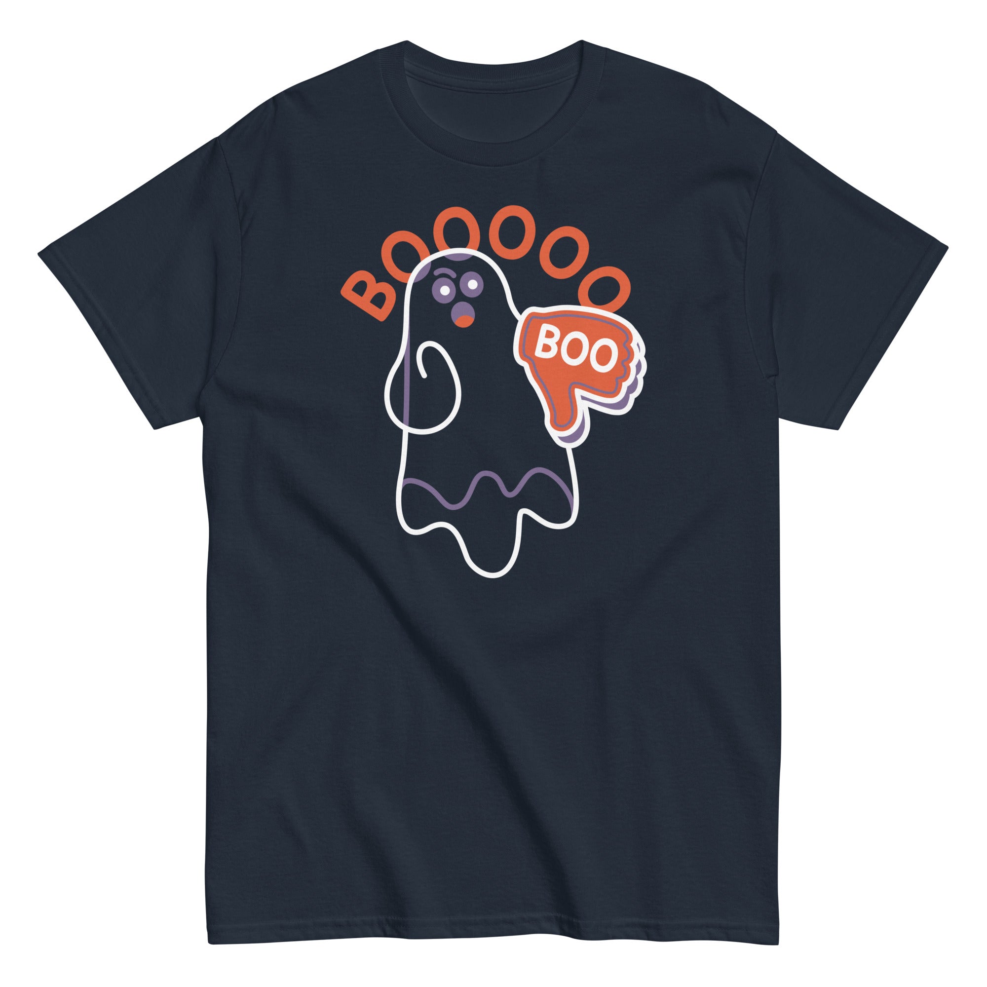 Ghost Boo Men's Classic Tee Hoodie, Sweatshirt | CoreVibeTees.com (Image 2)