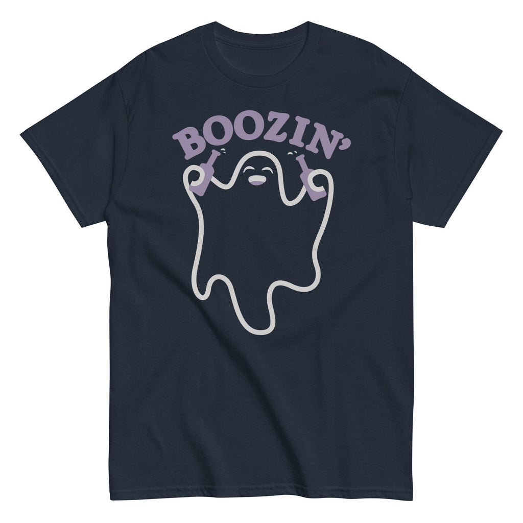 Boozin' Men's Classic Tee Hoodie, Sweatshirt | CoreVibeTees.com (Image 2)