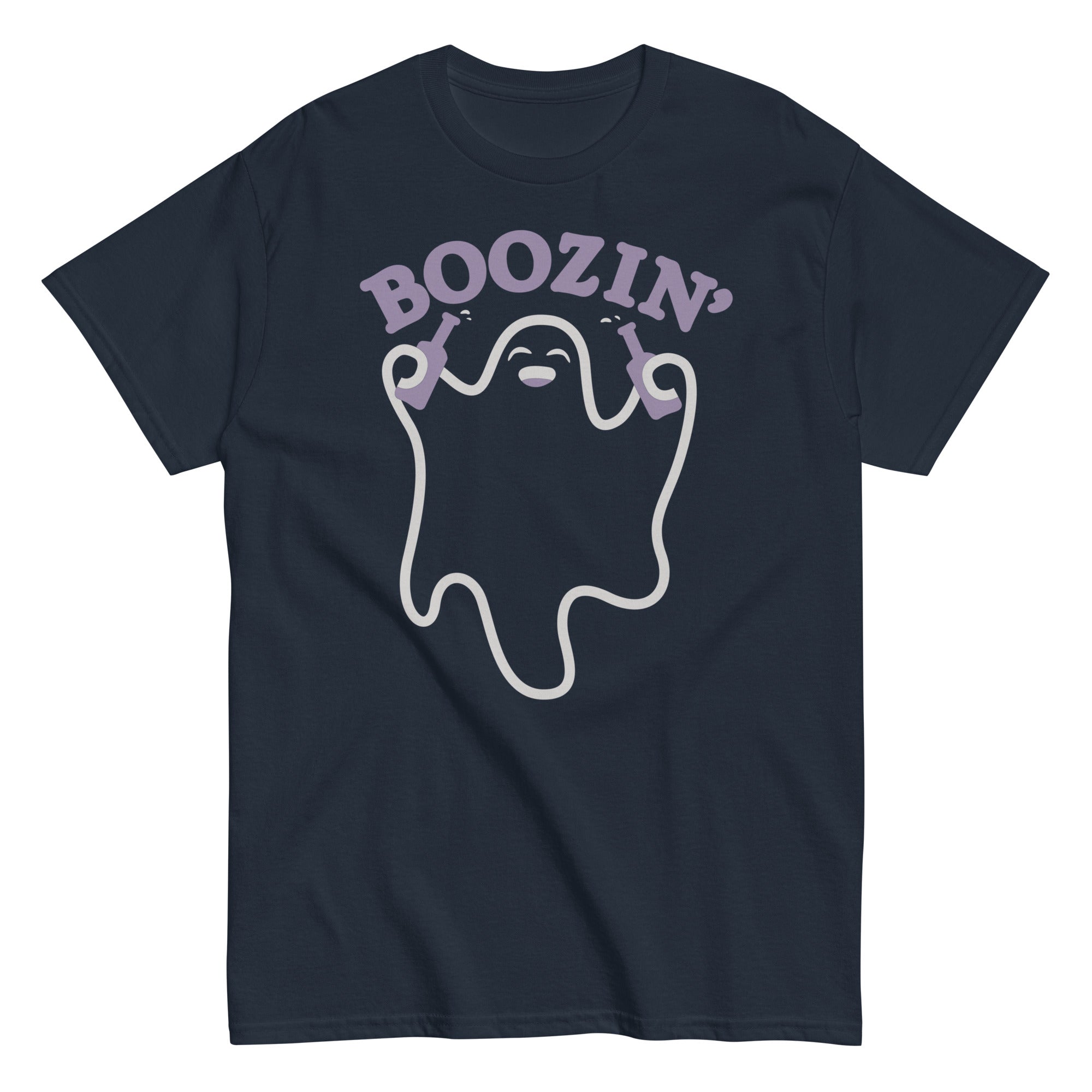 Boozin' Men's Classic Tee Hoodie, Sweatshirt | CoreVibeTees.com (Image 2)