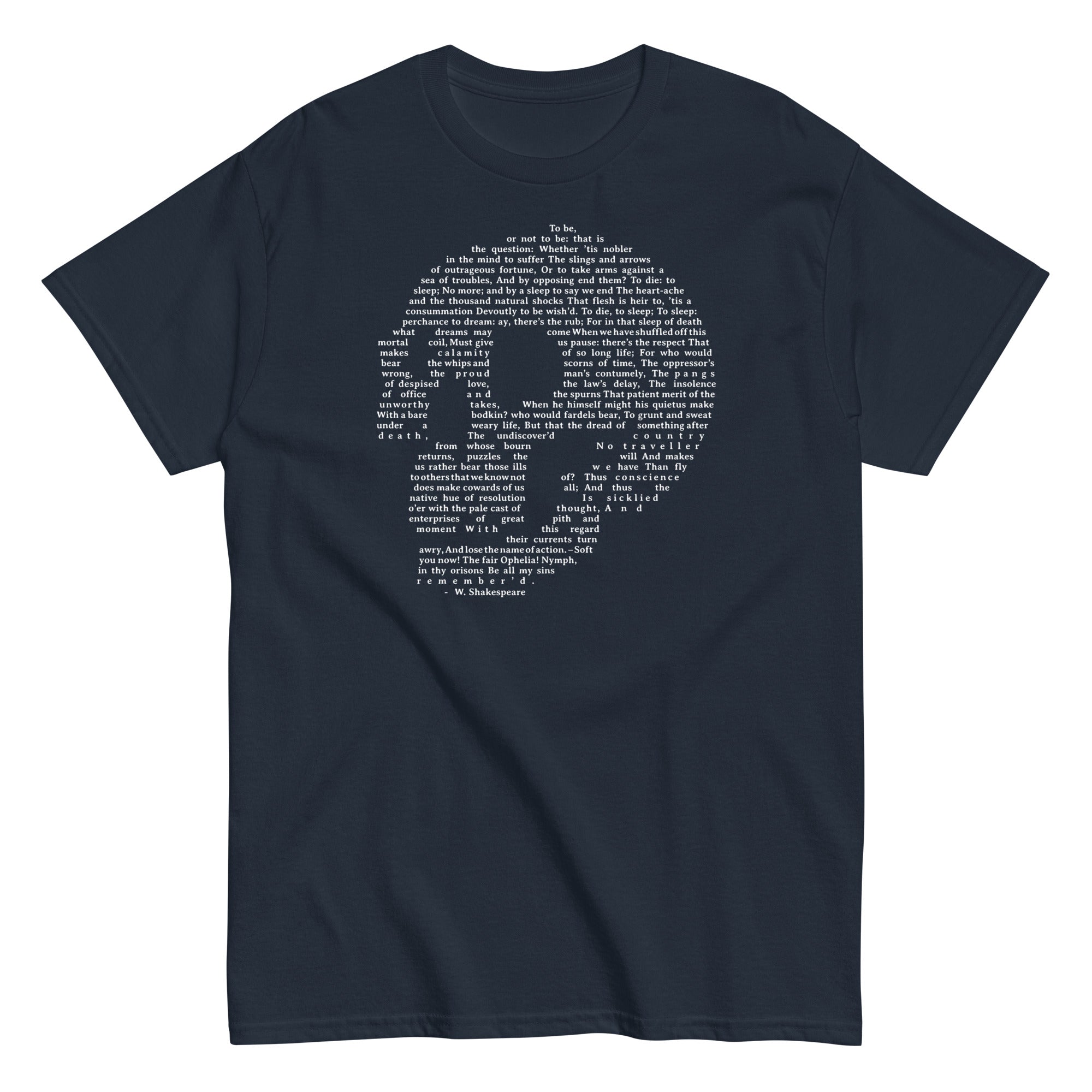 Hamlet Soliloquy Men's Classic Tee Hoodie, Sweatshirt | CoreVibeTees.com (Image 3)