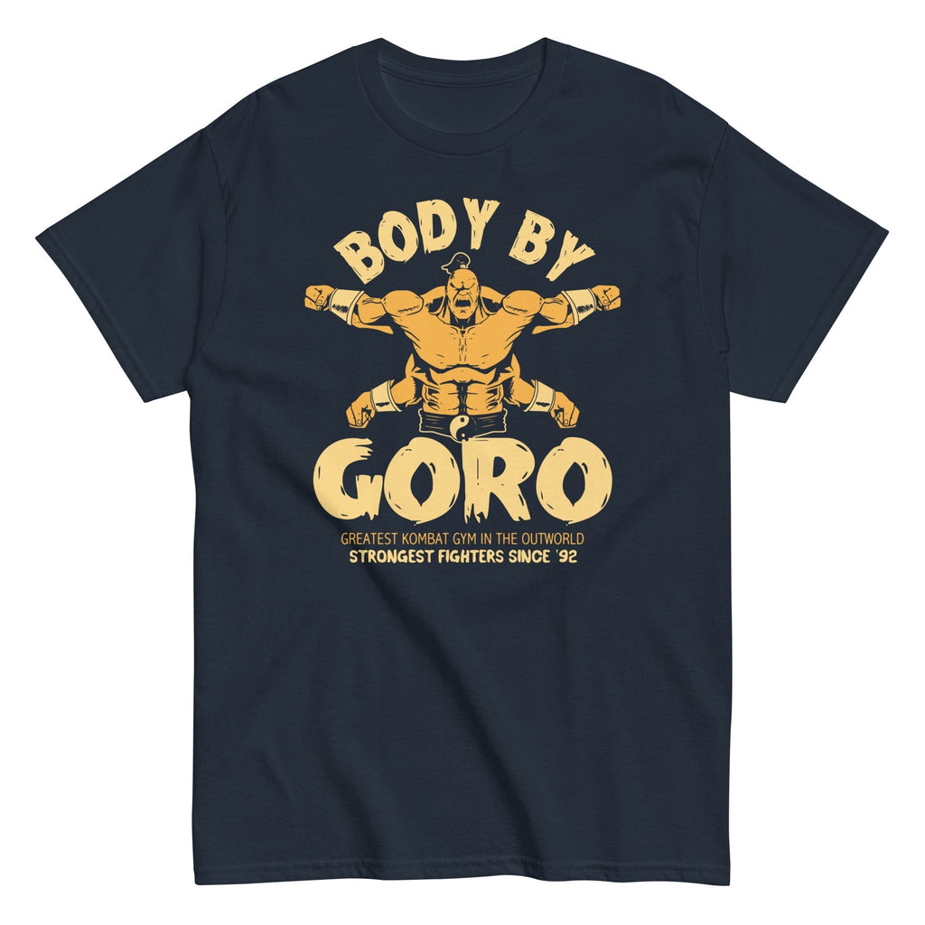 Body By Goro Men's Classic Tee Hoodie, Sweatshirt | CoreVibeTees.com (Image 2)