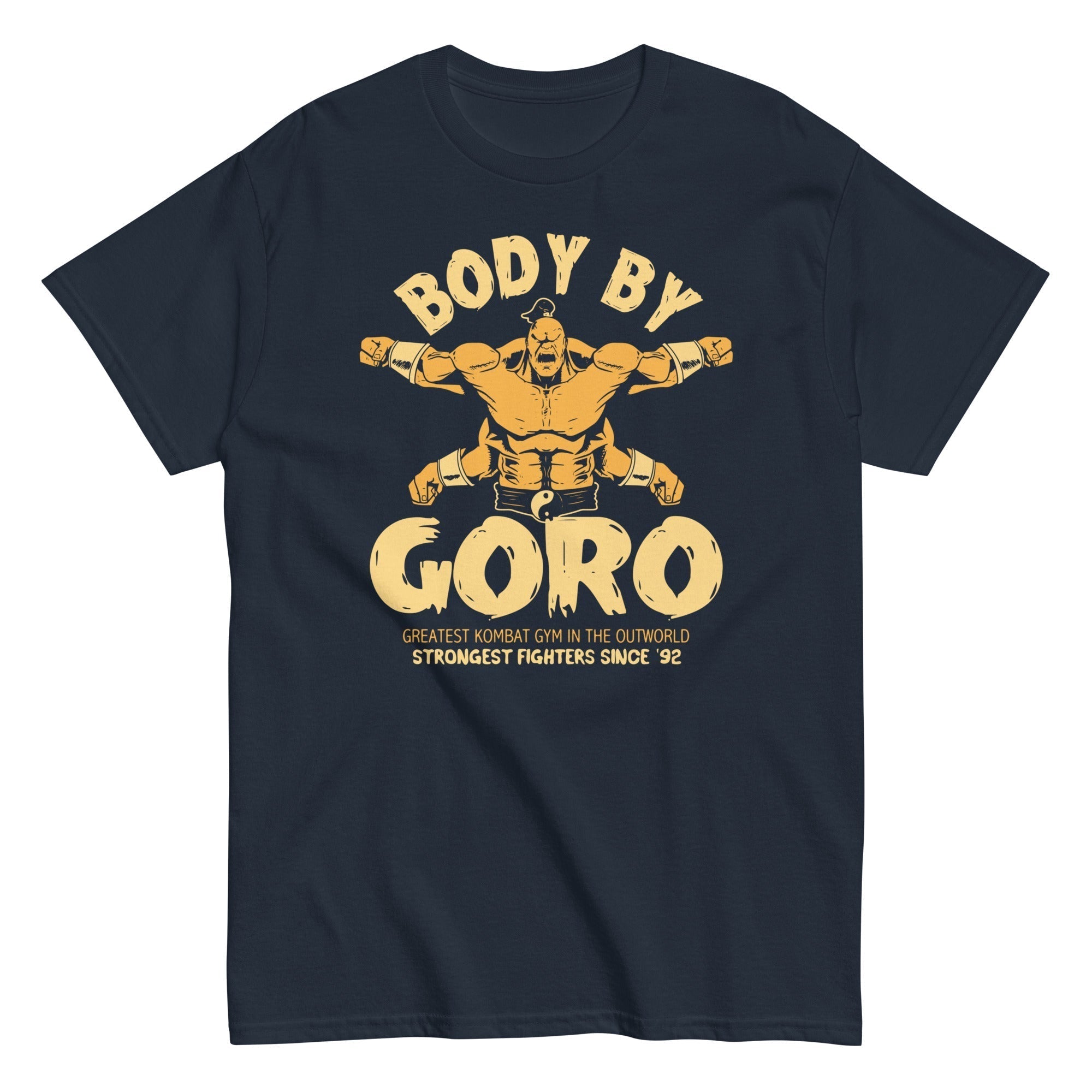 Body By Goro Men's Classic Tee Hoodie, Sweatshirt | CoreVibeTees.com (Image 2)