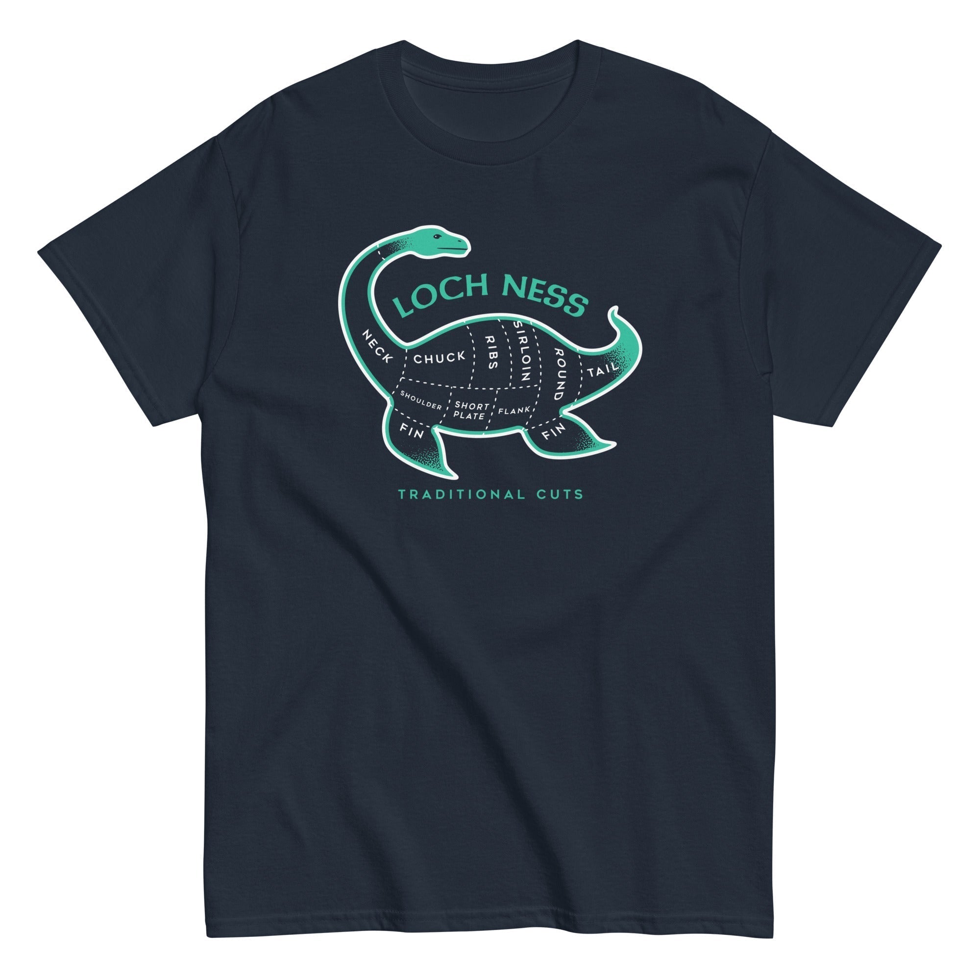 Loch Ness Traditional Cuts Men's Classic Tee Hoodie, Sweatshirt | CoreVibeTees.com (Image 2)