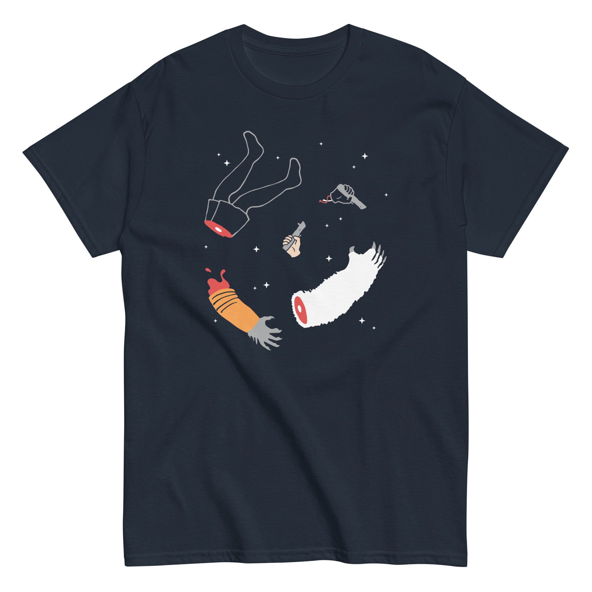 Floating Limbs Men's Classic Tee Hoodie, Sweatshirt | CoreVibeTees.com (Image 2)