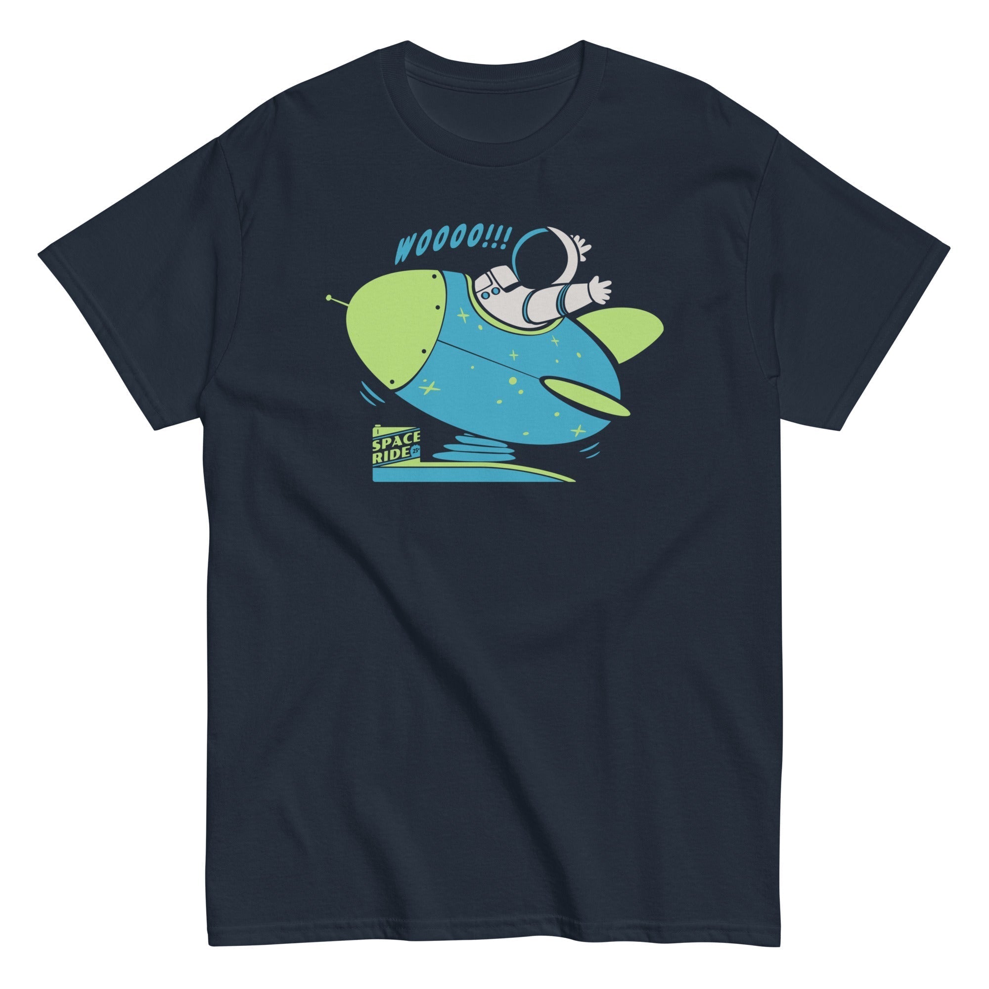 Space Ride Men's Classic Tee Hoodie, Sweatshirt | CoreVibeTees.com (Image 1)