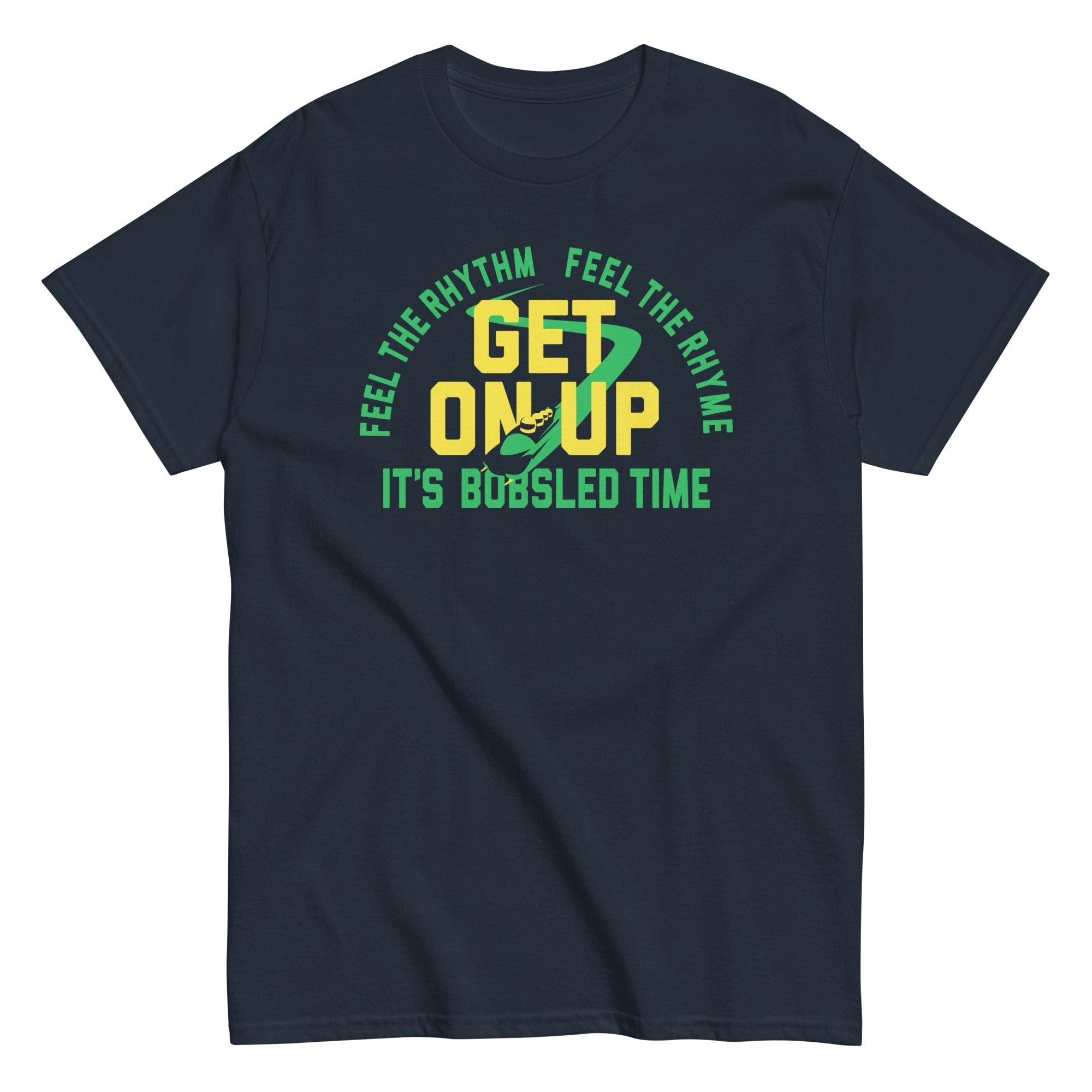 It's Bobsled Time Men's Classic Tee Hoodie, Sweatshirt | CoreVibeTees.com (Image 2)