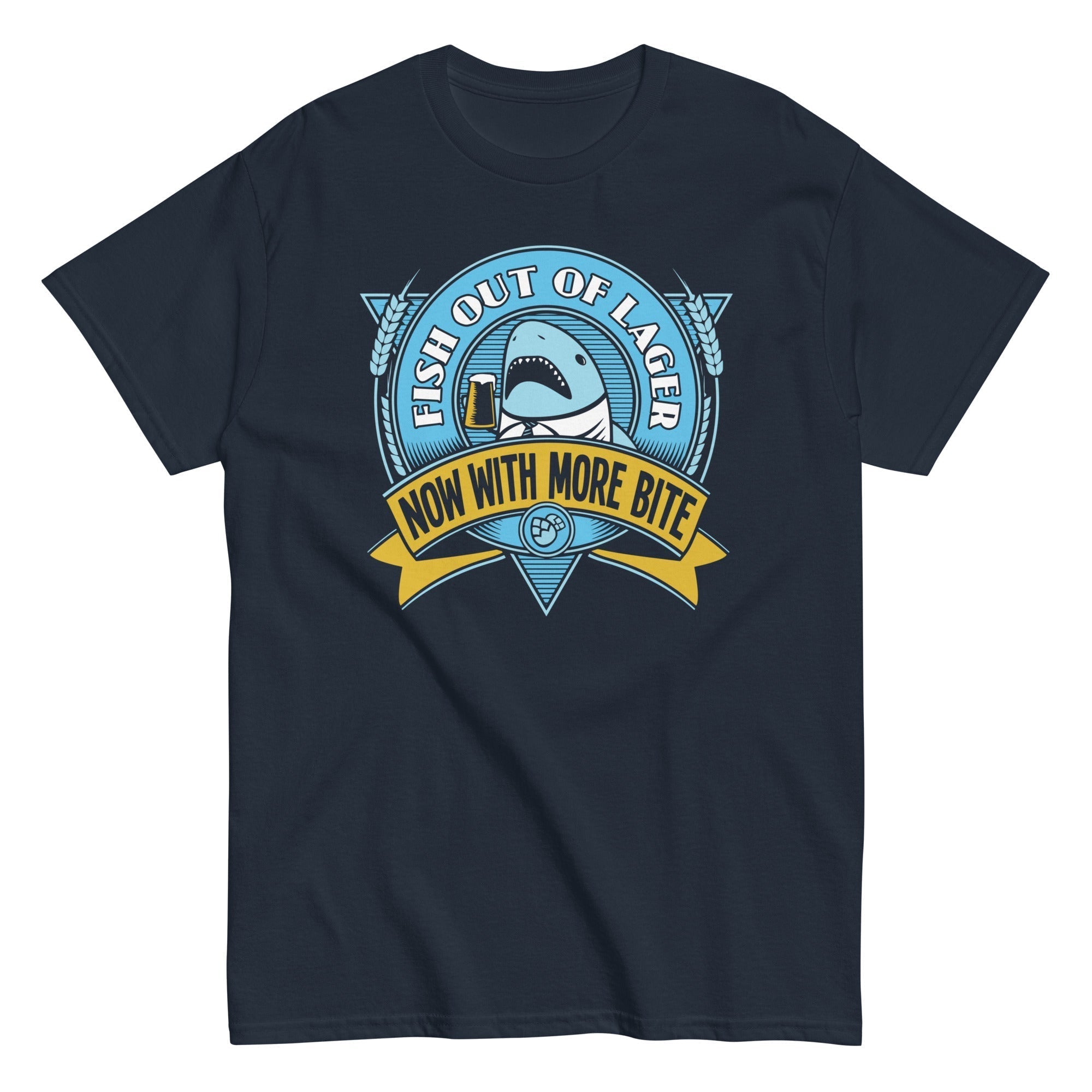 Fish Out Of Lager Men's Classic Tee Hoodie, Sweatshirt | CoreVibeTees.com (Image 3)