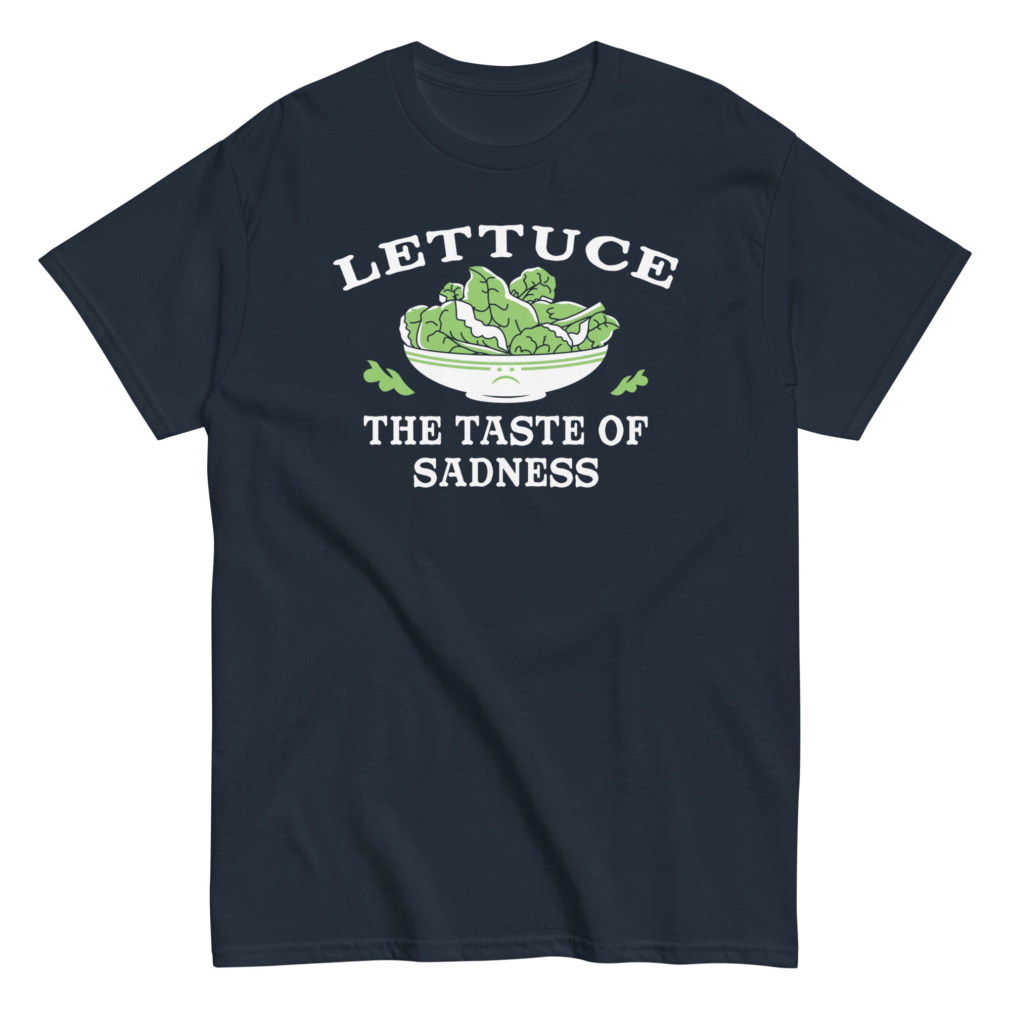 Lettuce, The Taste Of Sadness Men's Classic Tee Hoodie, Sweatshirt | CoreVibeTees.com (Image 2)