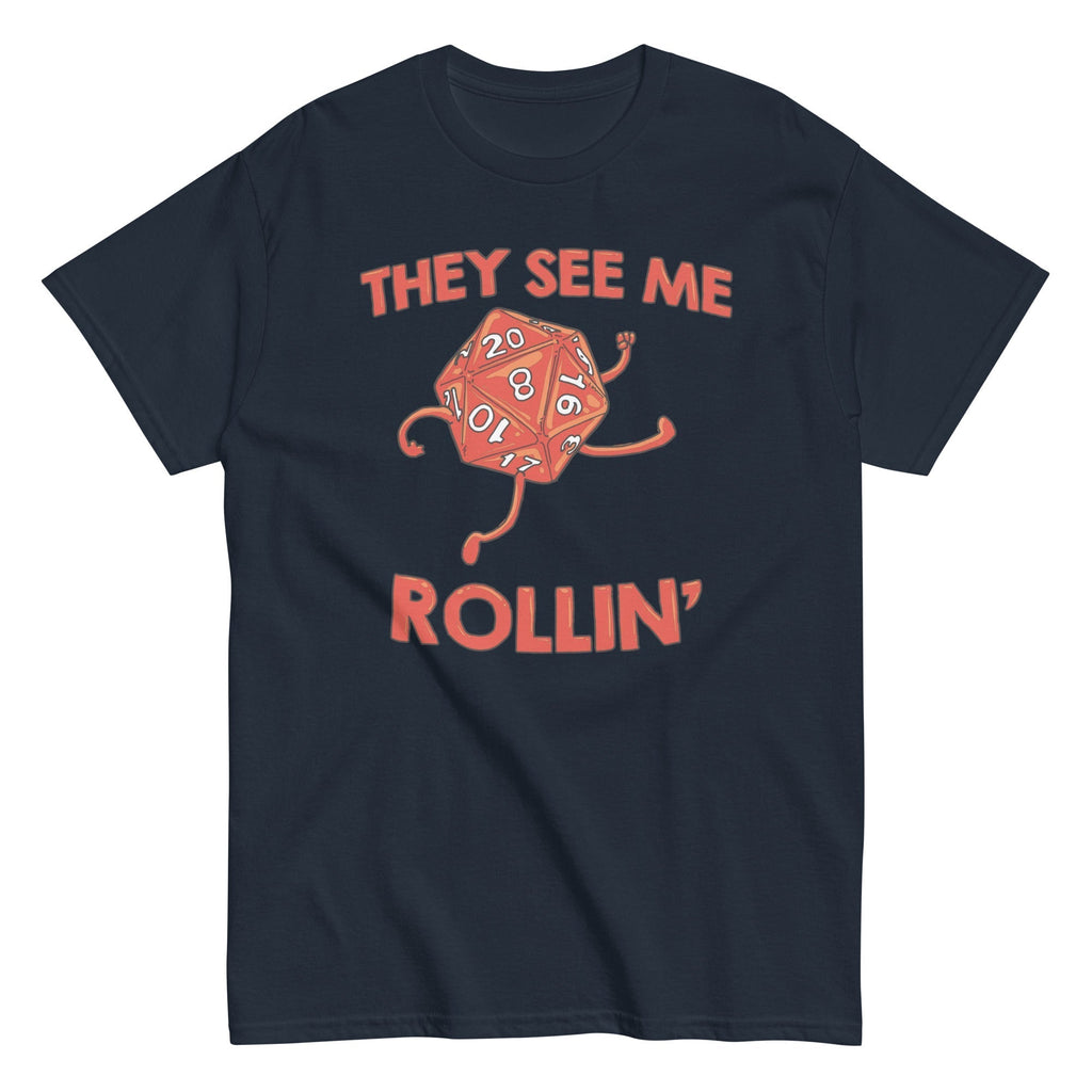They See Me Rollin' Men's Classic Tee Hoodie, Sweatshirt | CoreVibeTees.com (Image 2)