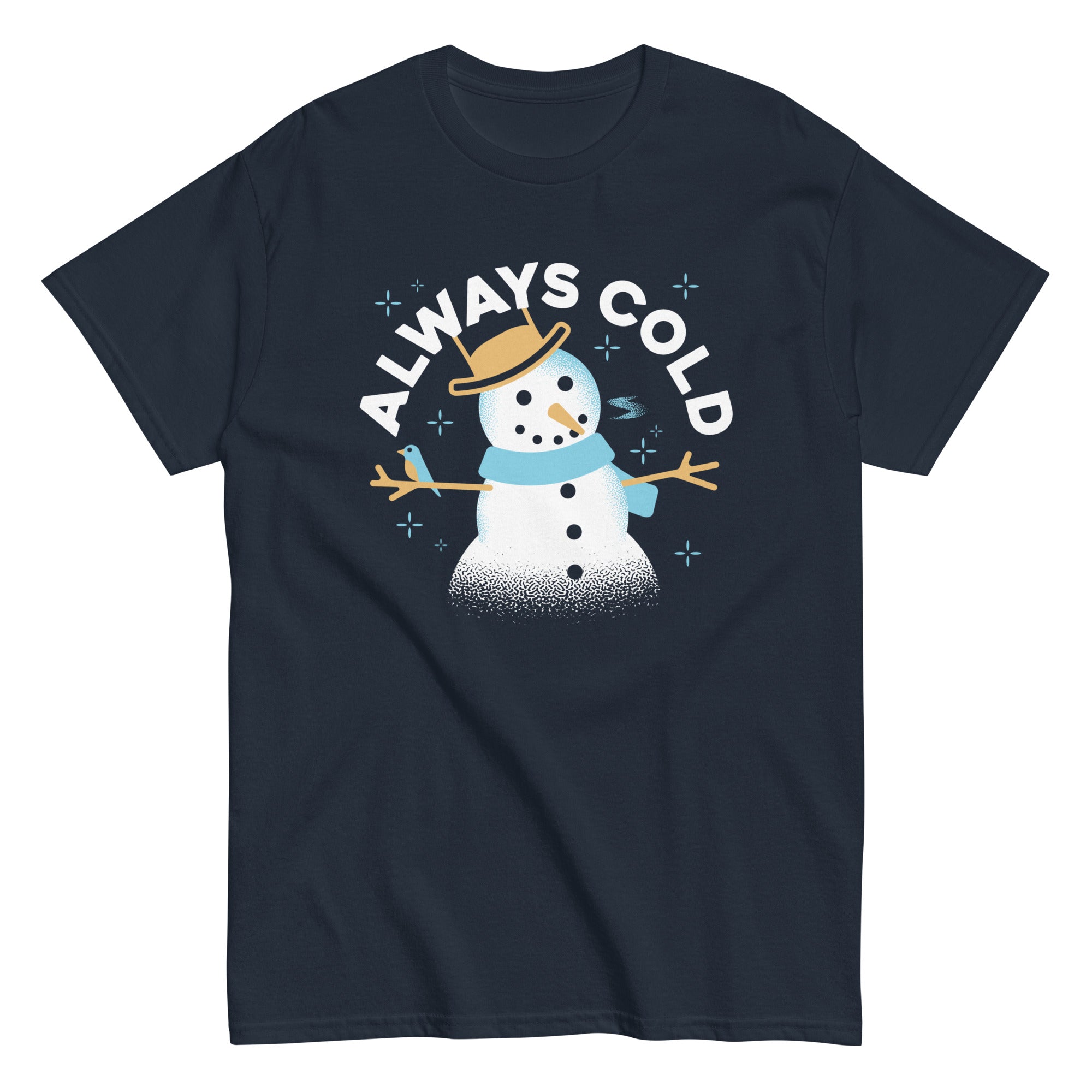 Always Cold Men's Classic Tee Hoodie, Sweatshirt | CoreVibeTees.com (Image 4)