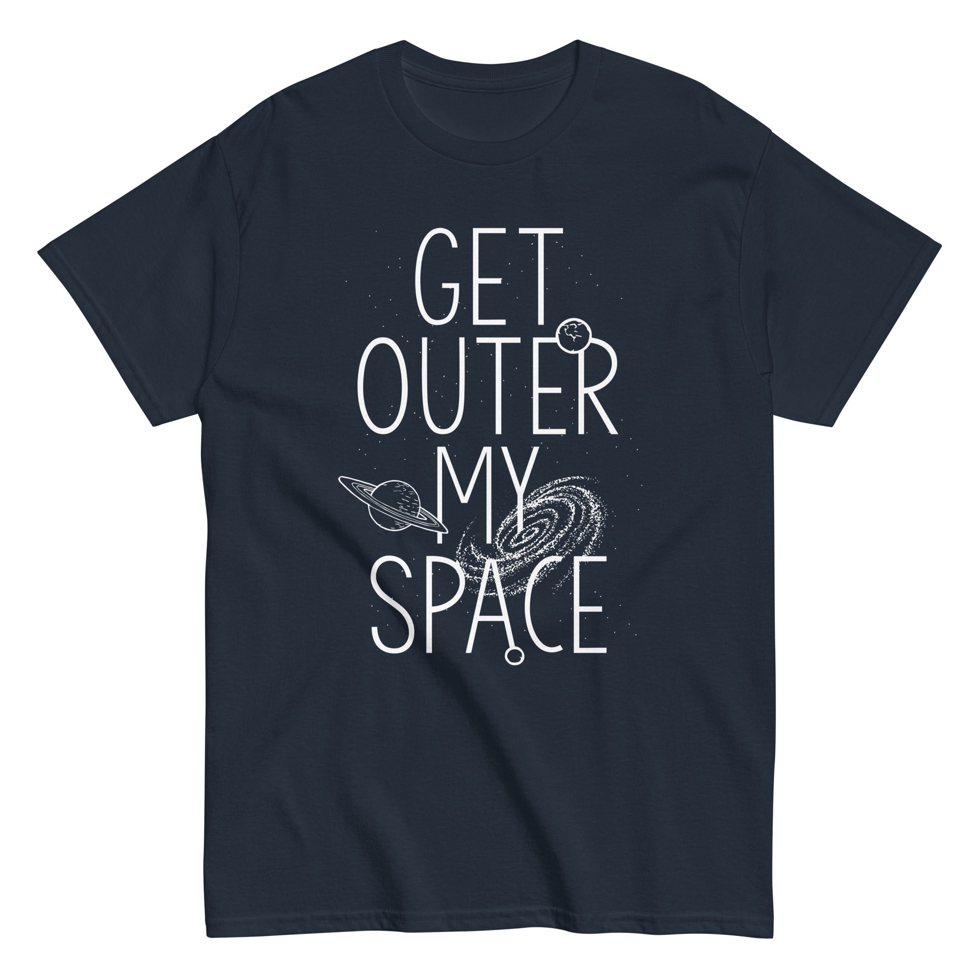 Get Outer My Space Men's Classic Tee Hoodie, Sweatshirt | CoreVibeTees.com (Image 1)