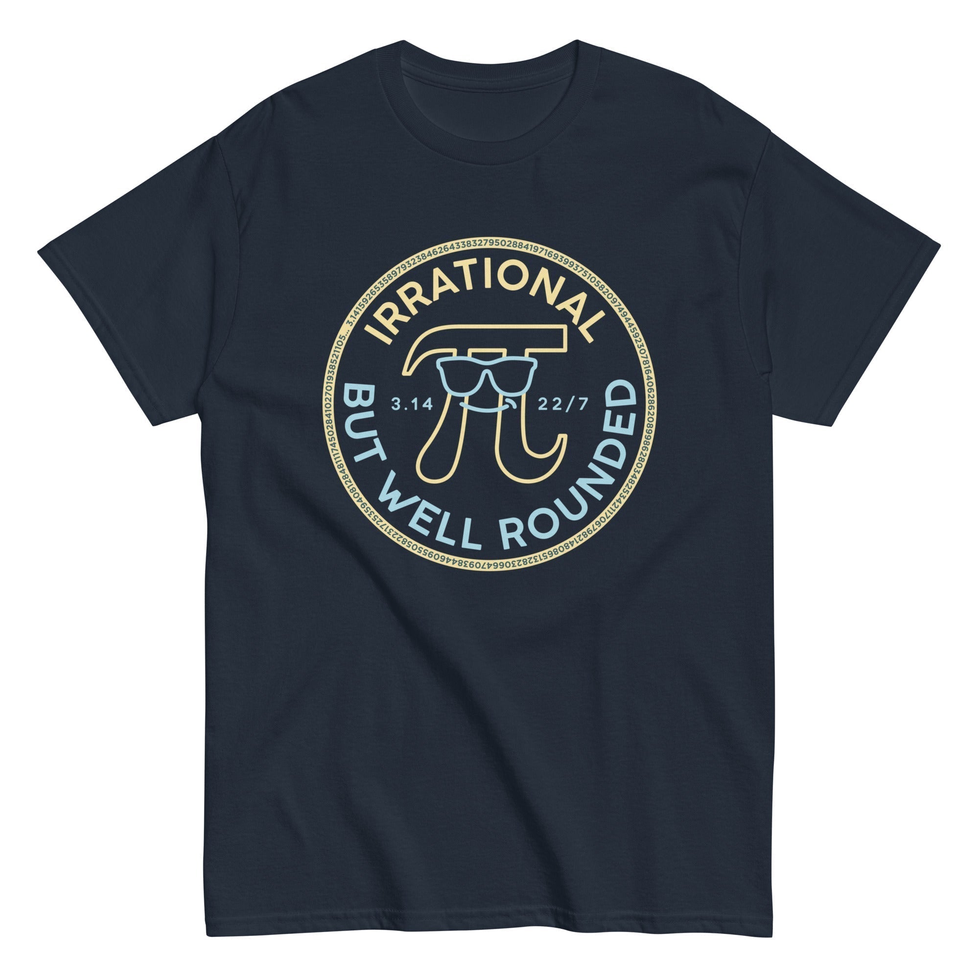 Irrational But Well Rounded Men's Classic Tee Hoodie, Sweatshirt | CoreVibeTees.com (Image 1)