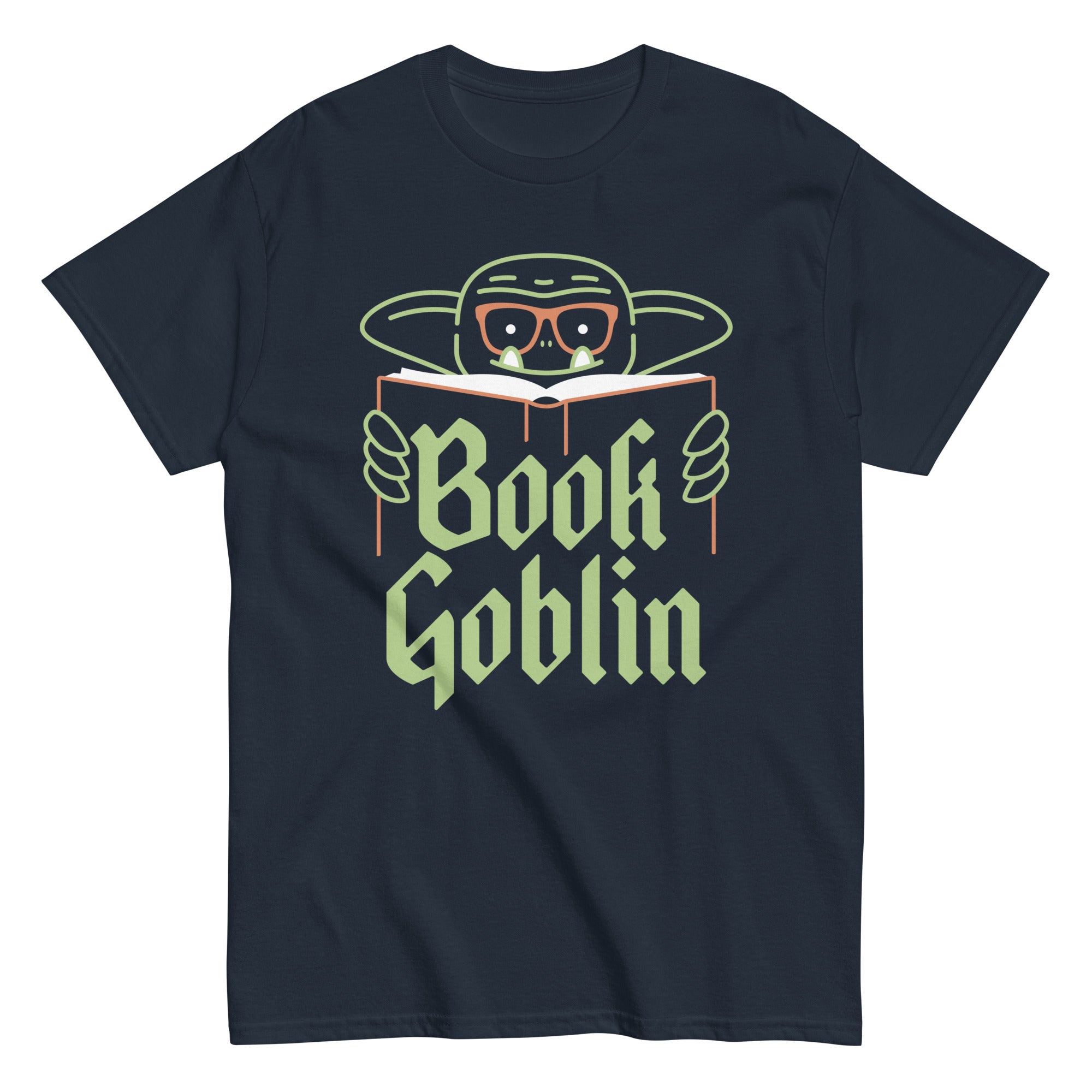 Book Goblin Men's Classic Tee Hoodie, Sweatshirt | CoreVibeTees.com (Image 1)