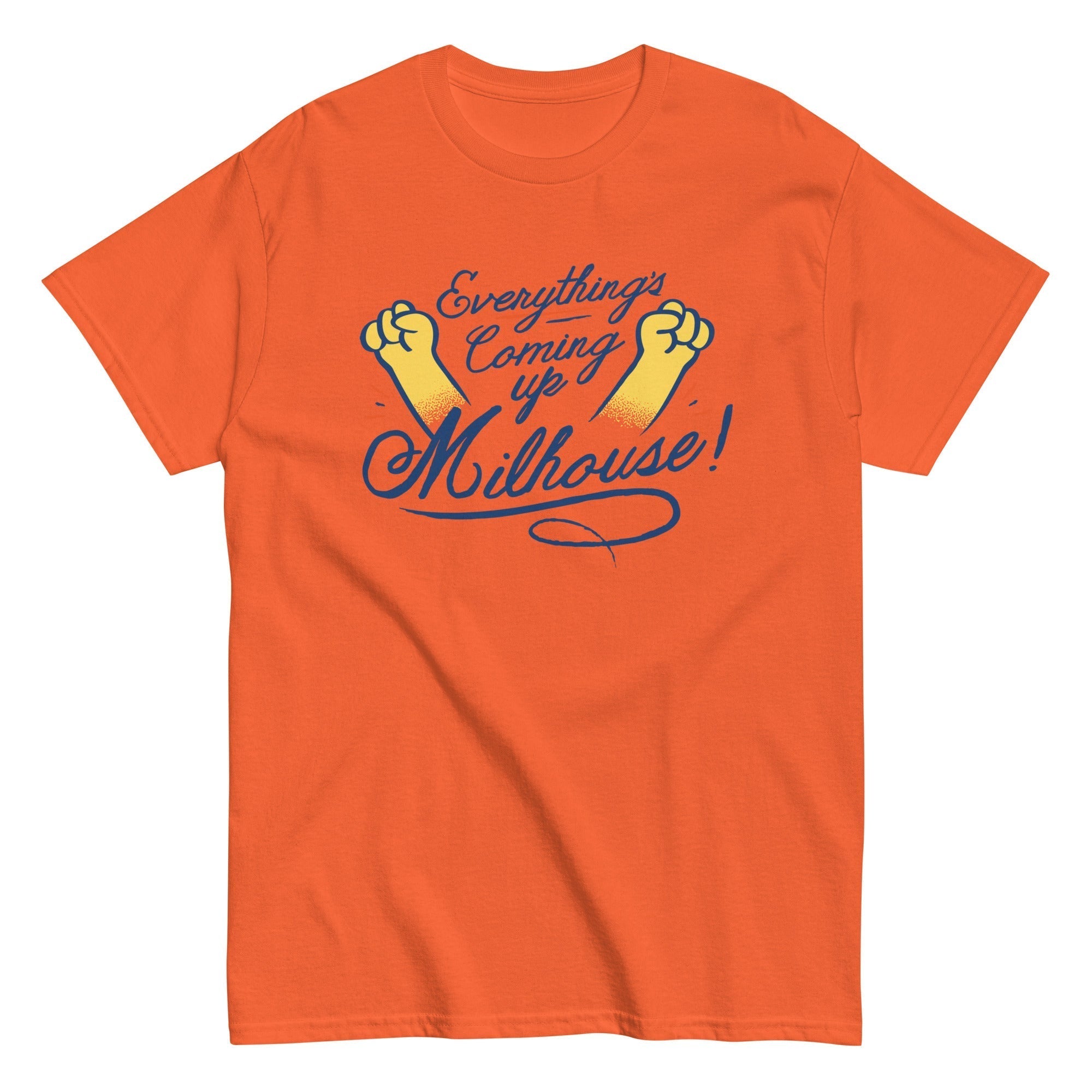 Everything's Coming Up Milhouse! Men's Classic Tee Hoodie, Sweatshirt | CoreVibeTees.com (Image 2)