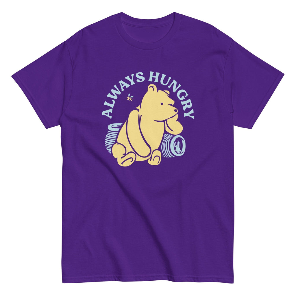 Always Hungry Men's Classic Tee Hoodie, Sweatshirt | CoreVibeTees.com (Image 4)