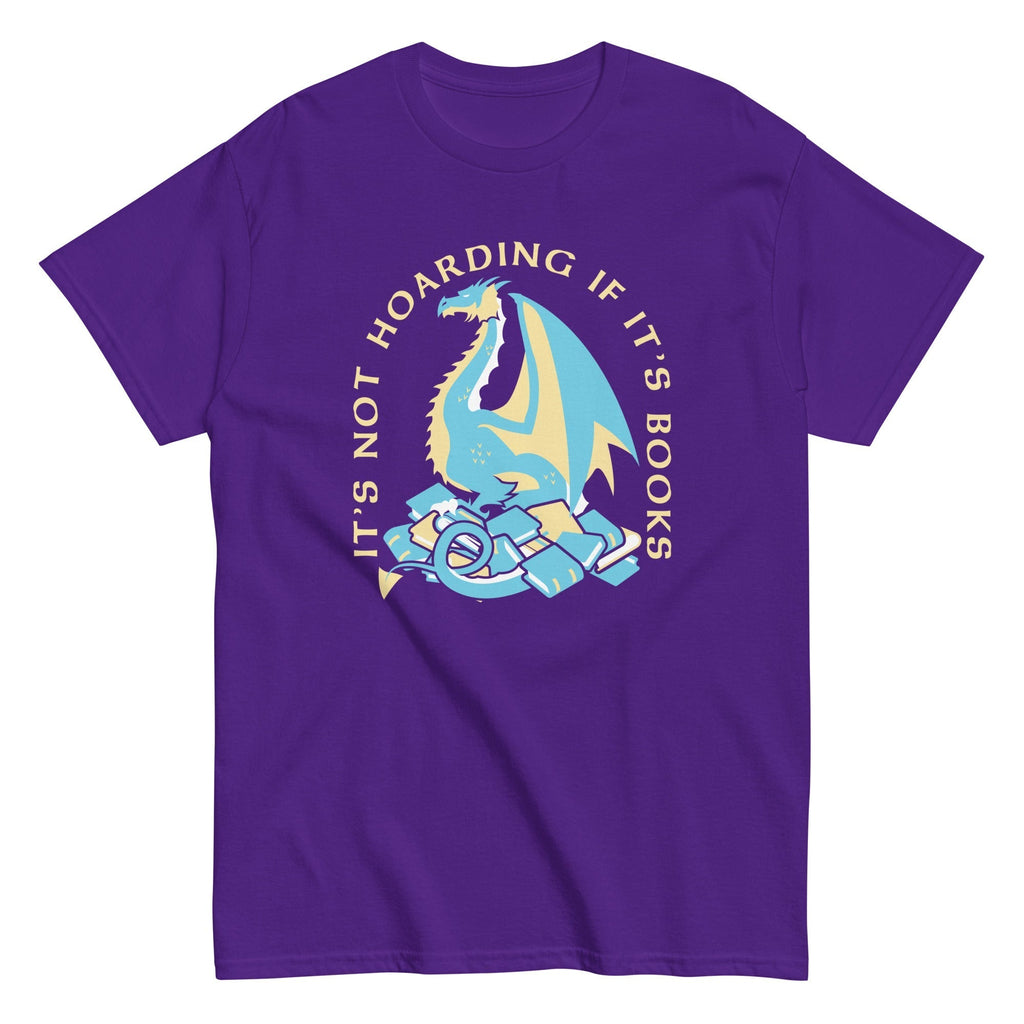 It's Not Hoarding If It's Books Men's Classic Tee Hoodie, Sweatshirt | CoreVibeTees.com (Image 4)
