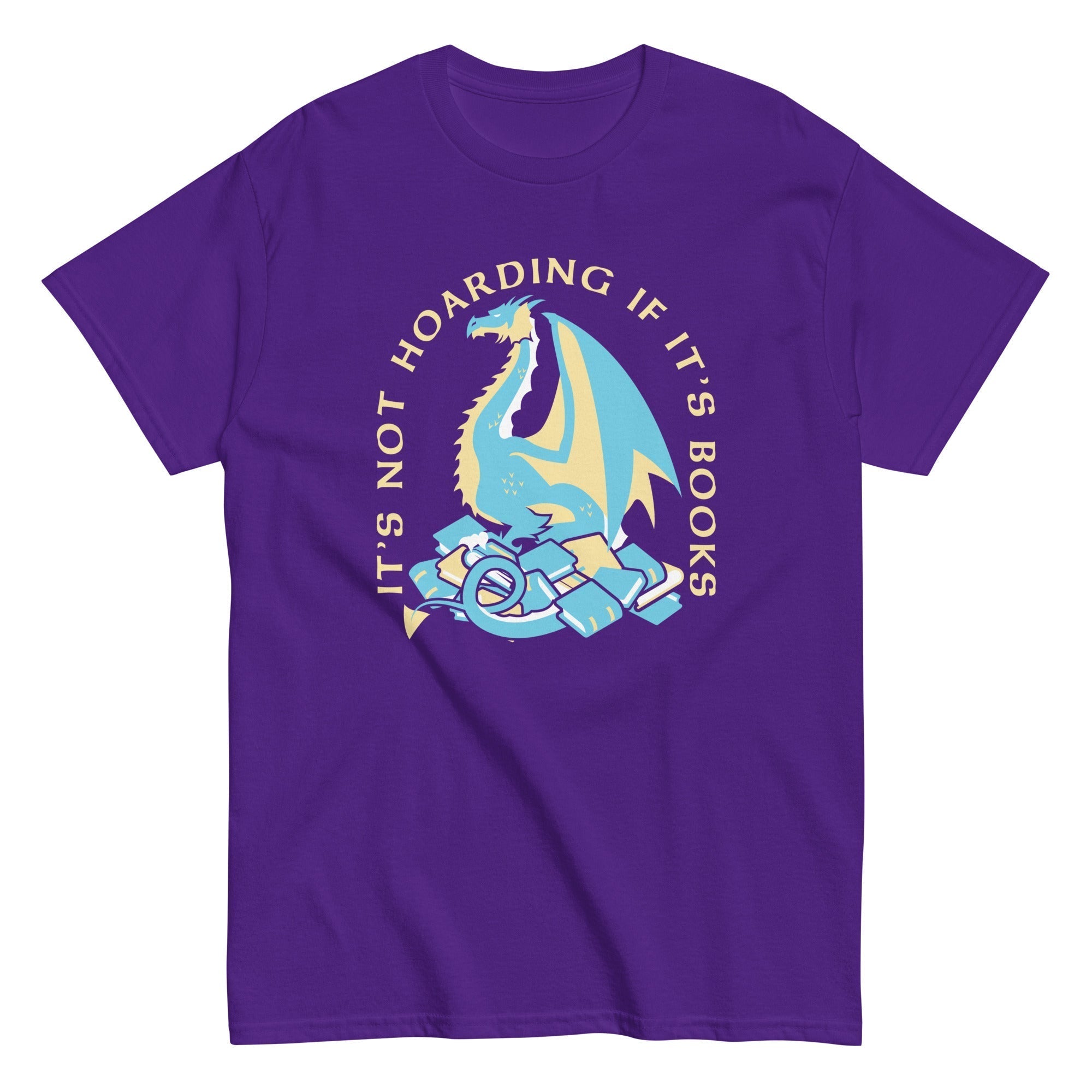 It's Not Hoarding If It's Books Men's Classic Tee Hoodie, Sweatshirt | CoreVibeTees.com (Image 4)