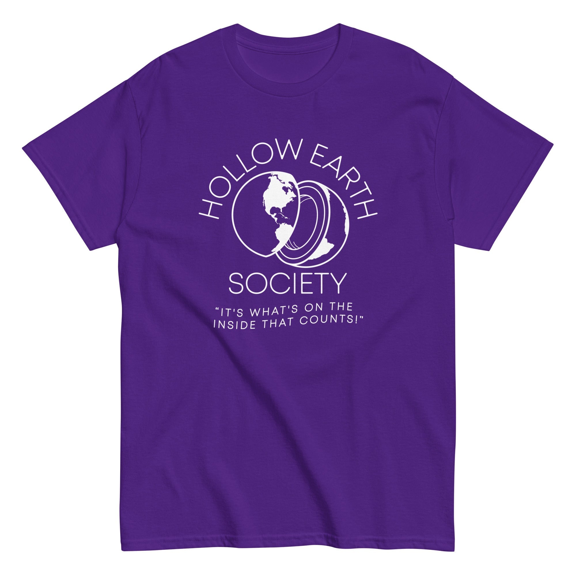 Hollow Earth Society Men's Classic Tee Hoodie, Sweatshirt | CoreVibeTees.com (Image 4)