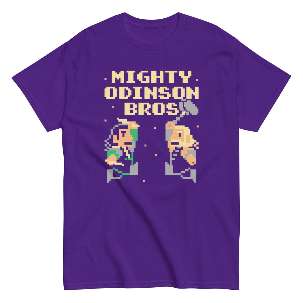 Mighty Odinson Bros Men's Classic Tee Hoodie, Sweatshirt | CoreVibeTees.com (Image 3)