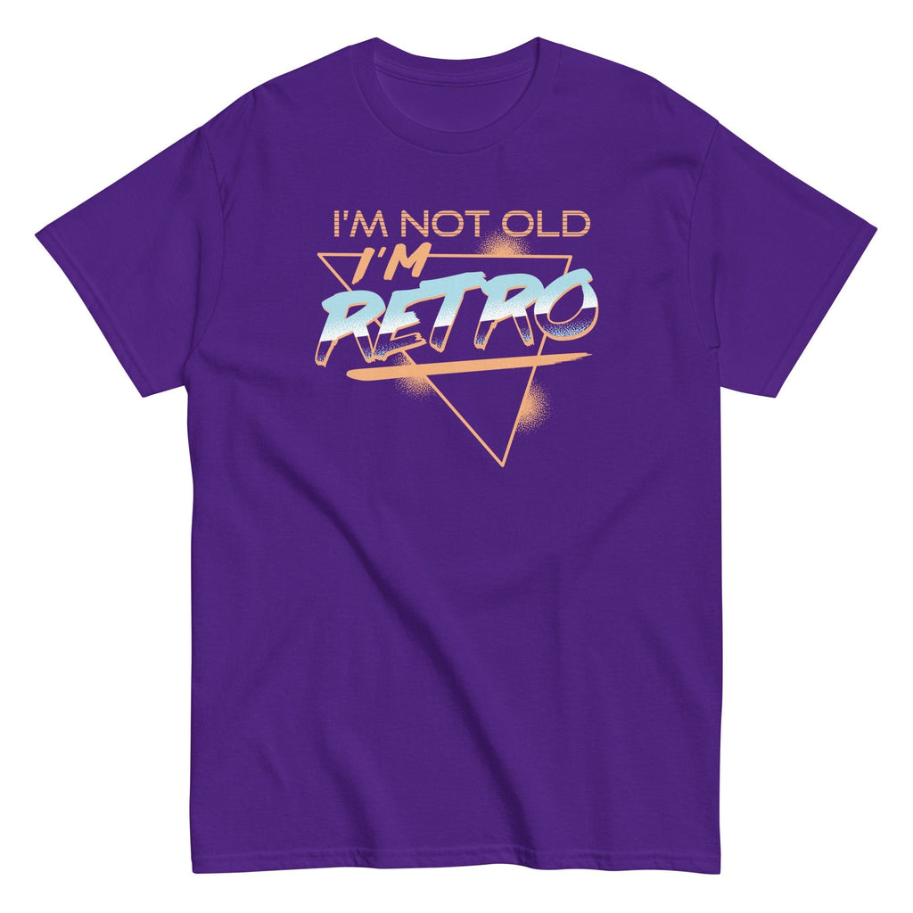 I'm Not Old I'm Retro Men's Classic Tee Hoodie, Sweatshirt | CoreVibeTees.com (Image 3)