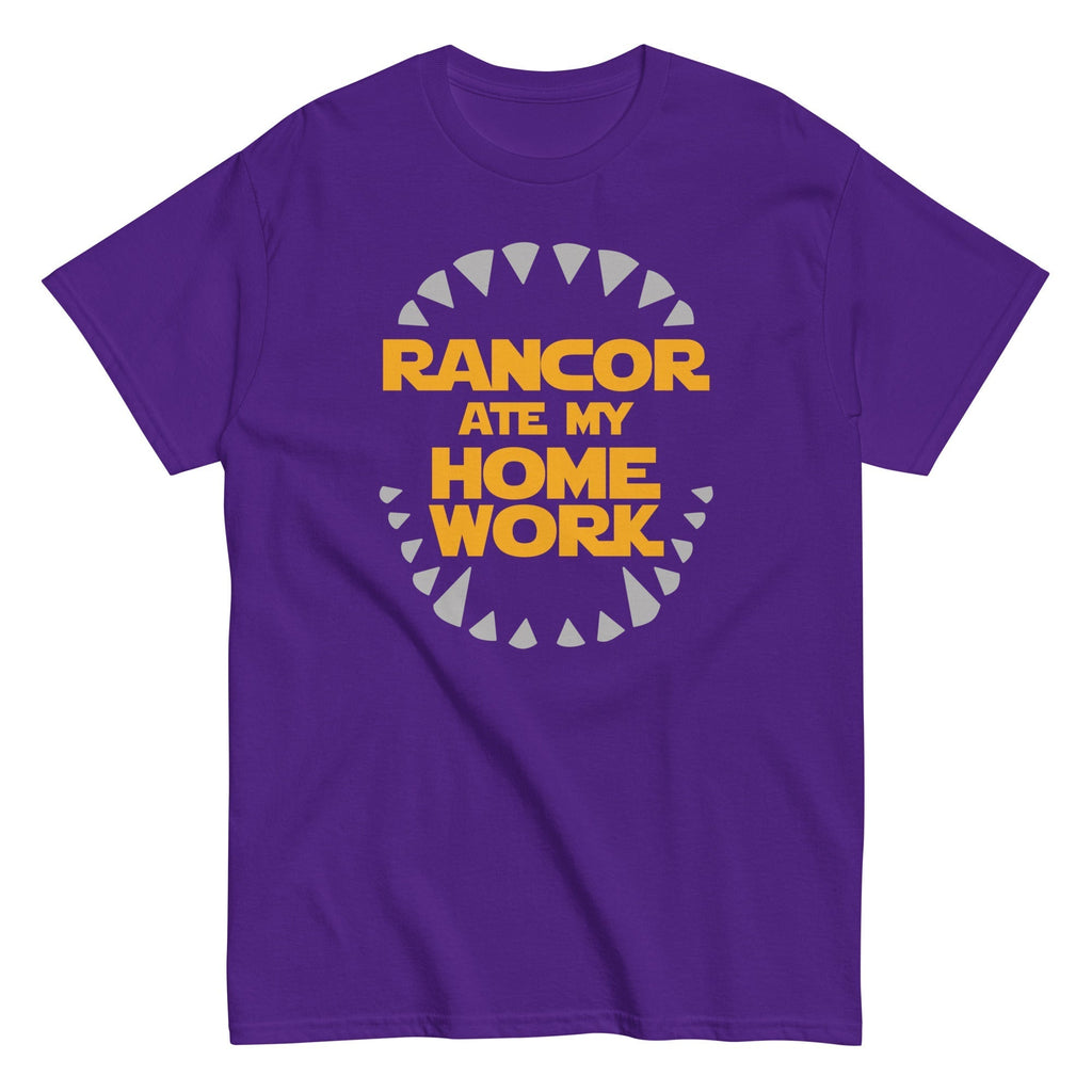 Rancor Ate My Homework Men's Classic Tee Hoodie, Sweatshirt | CoreVibeTees.com (Image 4)