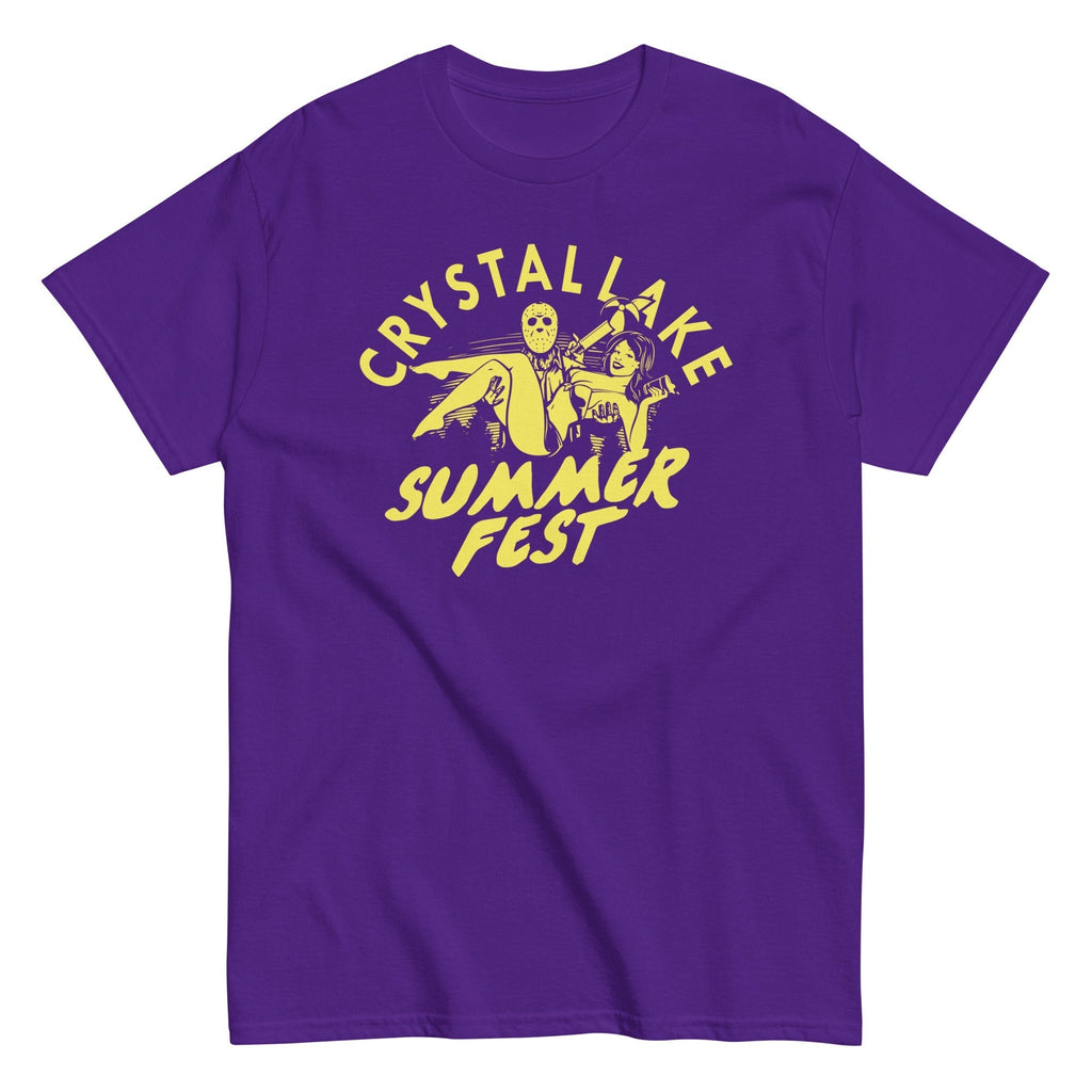Crystal Lake Summer Fest Men's Classic Tee Hoodie, Sweatshirt | CoreVibeTees.com (Image 3)
