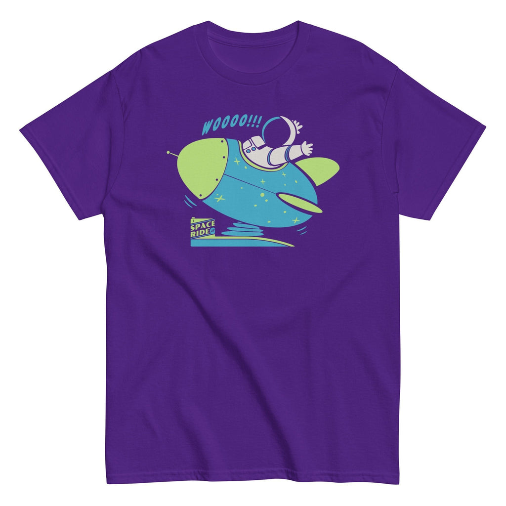 Space Ride Men's Classic Tee Hoodie, Sweatshirt | CoreVibeTees.com (Image 3)