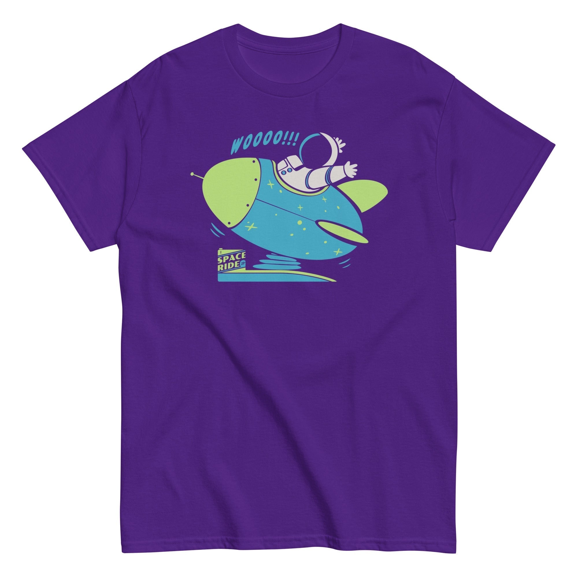 Space Ride Men's Classic Tee Hoodie, Sweatshirt | CoreVibeTees.com (Image 3)