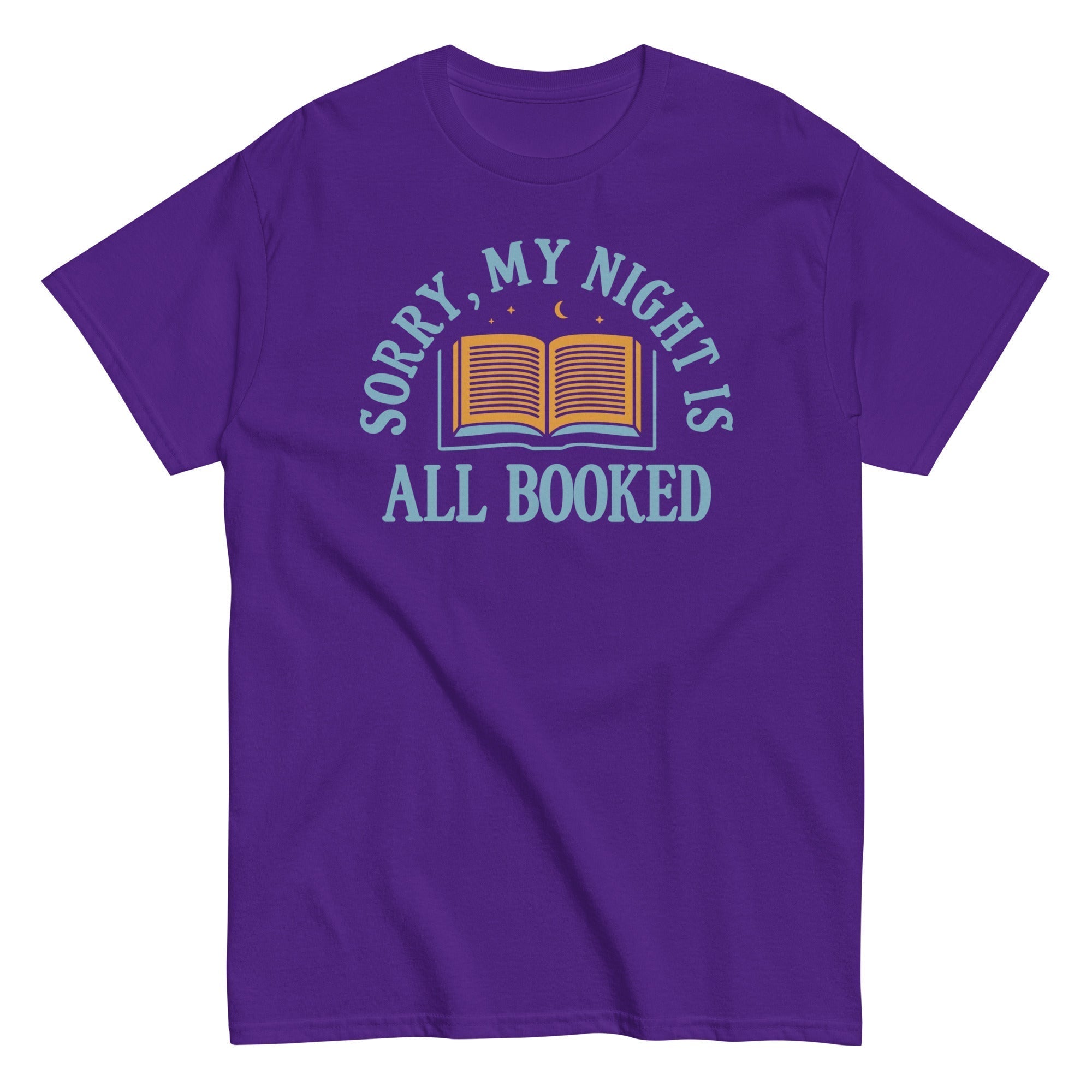 Sorry, My Night Is All Booked Men's Classic Tee Hoodie, Sweatshirt | CoreVibeTees.com (Image 3)