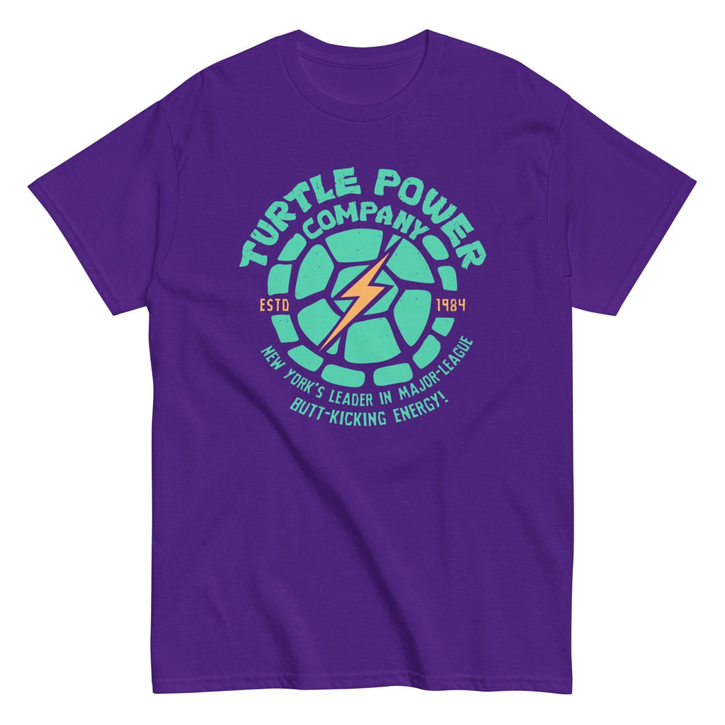 Turtle Power Company Men's Classic Tee Hoodie, Sweatshirt | CoreVibeTees.com (Image 3)