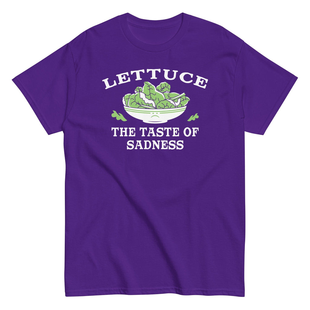 Lettuce, The Taste Of Sadness Men's Classic Tee Hoodie, Sweatshirt | CoreVibeTees.com (Image 4)