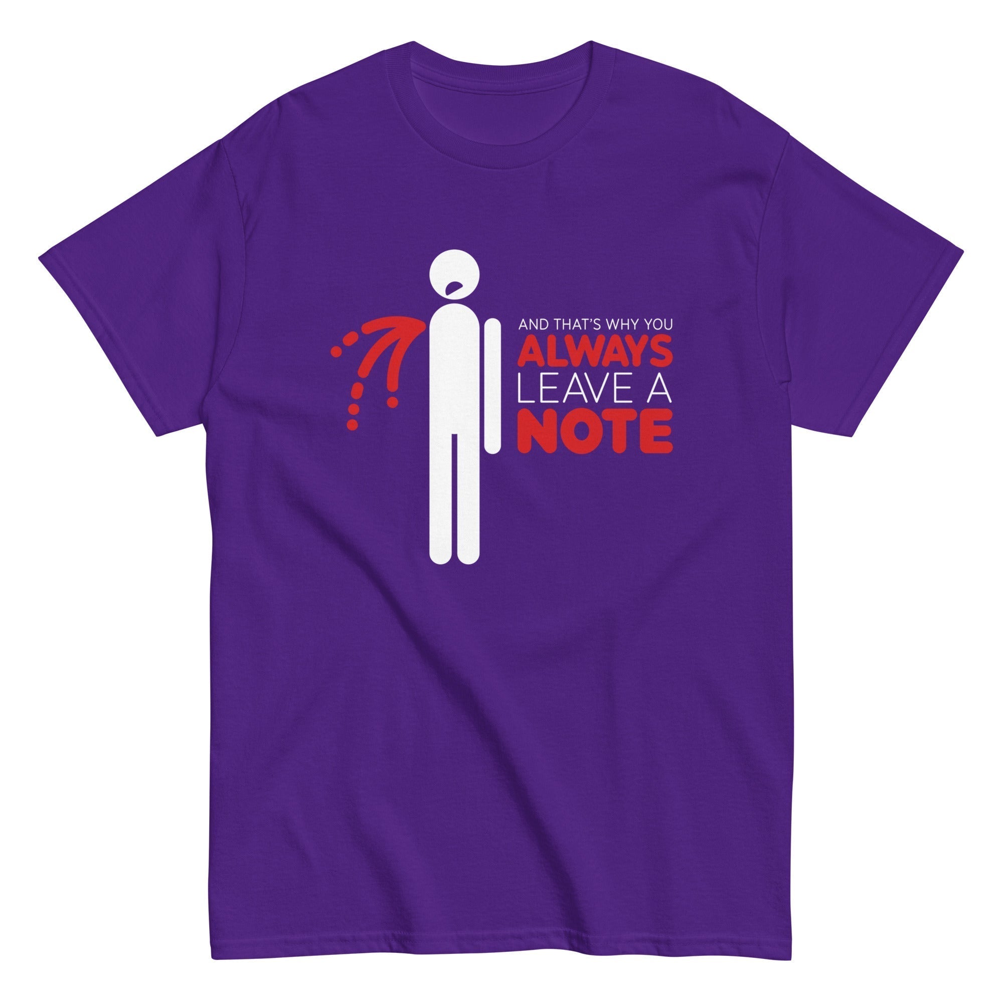 Always Leave A Note Men's Classic Tee Hoodie, Sweatshirt | CoreVibeTees.com (Image 4)