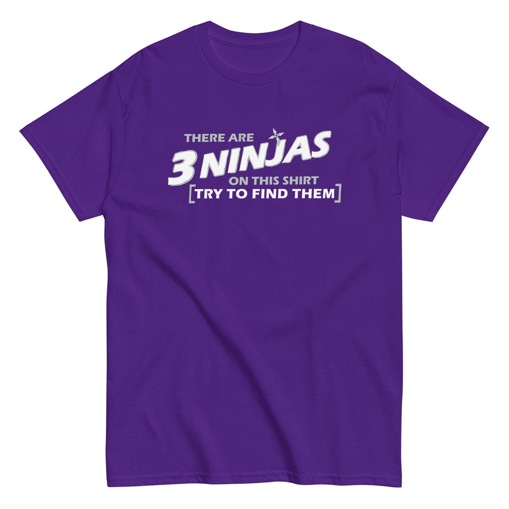 3 Ninjas Men's Classic Tee Hoodie, Sweatshirt | CoreVibeTees.com (Image 4)