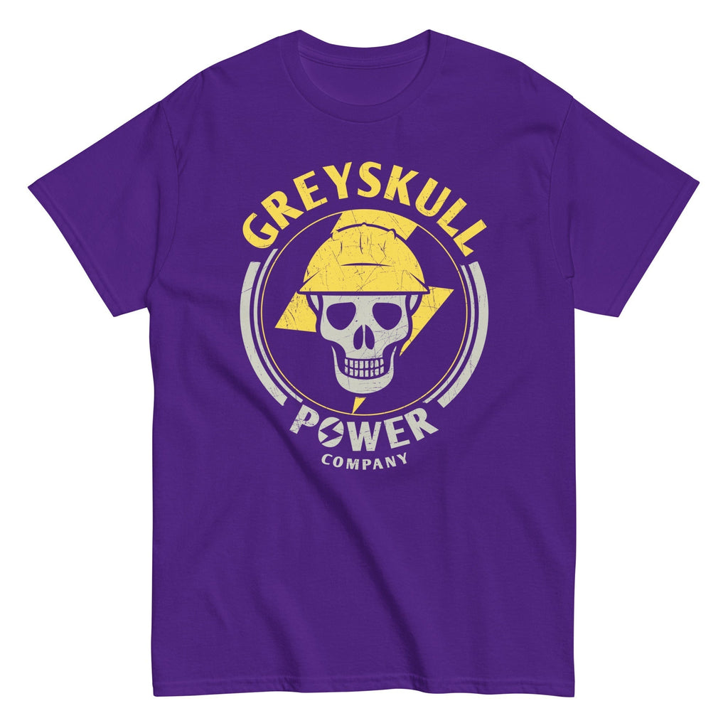 Greyskull Power Company Men's Classic Tee Hoodie, Sweatshirt | CoreVibeTees.com (Image 4)