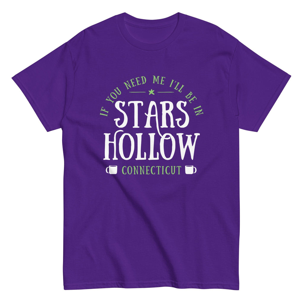 Stars Hollow Men's Classic Tee Hoodie, Sweatshirt | CoreVibeTees.com (Image 3)