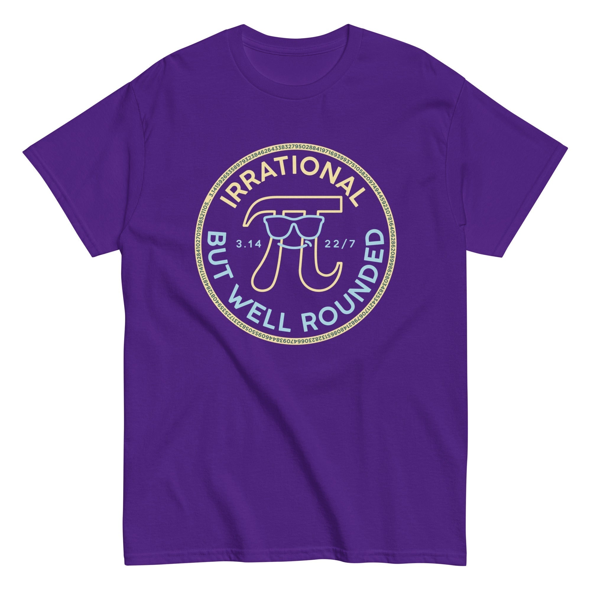 Irrational But Well Rounded Men's Classic Tee Hoodie, Sweatshirt | CoreVibeTees.com (Image 4)
